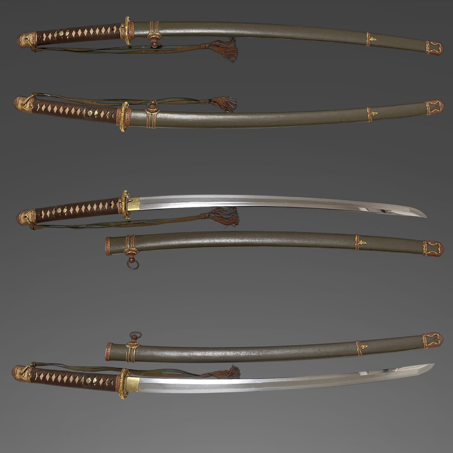 Type98 GUNTO 九十八式軍刀, Imperial Japanese Army Sword, WW2 Original, Officer Tassel