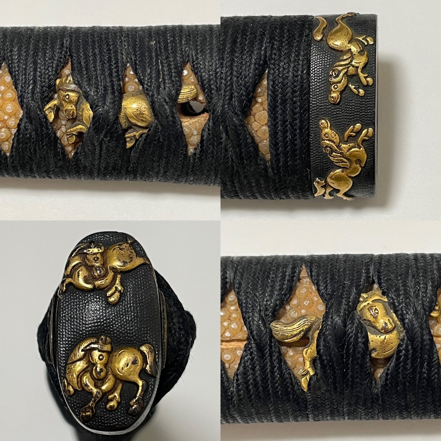 DAISHO 大小, 馬一作拵 Horse Fittings, Norimitsu 則光 and Masahisa 正久 signed