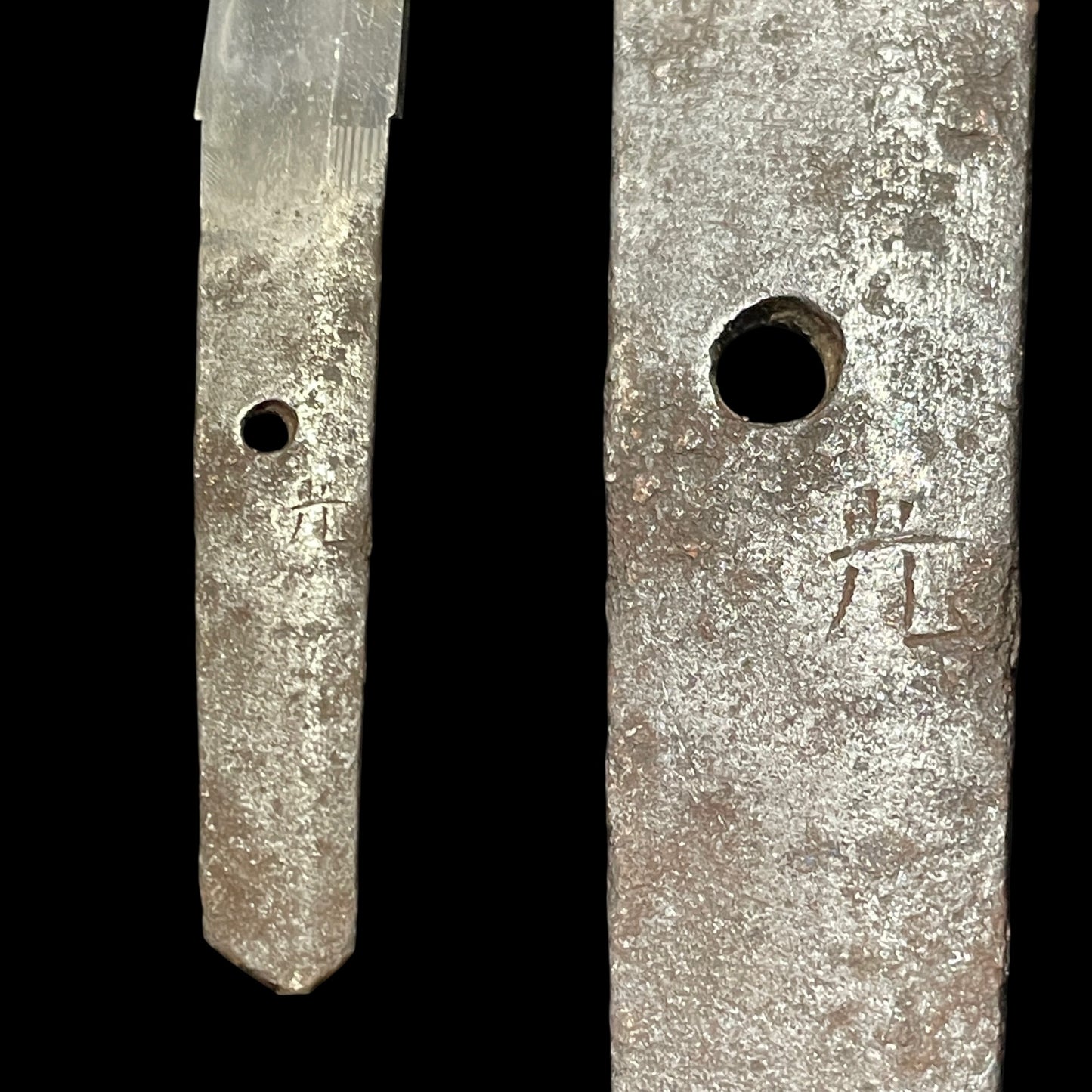 Mitsu 光 signed WAKIZASHI, 江州住宗典 signed Tsuba, Edo period