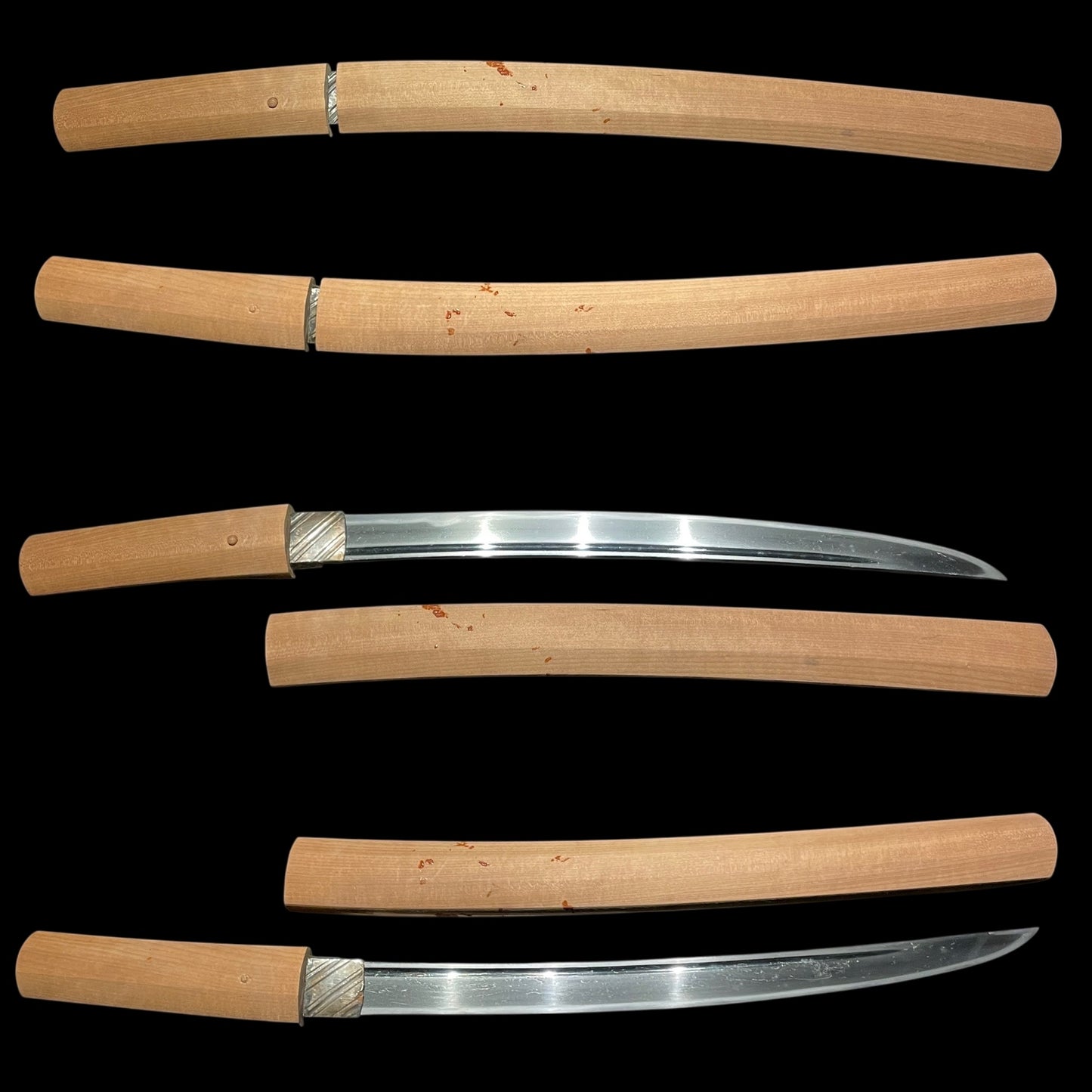 Soshuju Hiromasa 相州住広正 signed, Hirazukuri Wakizashi, Muromachi period