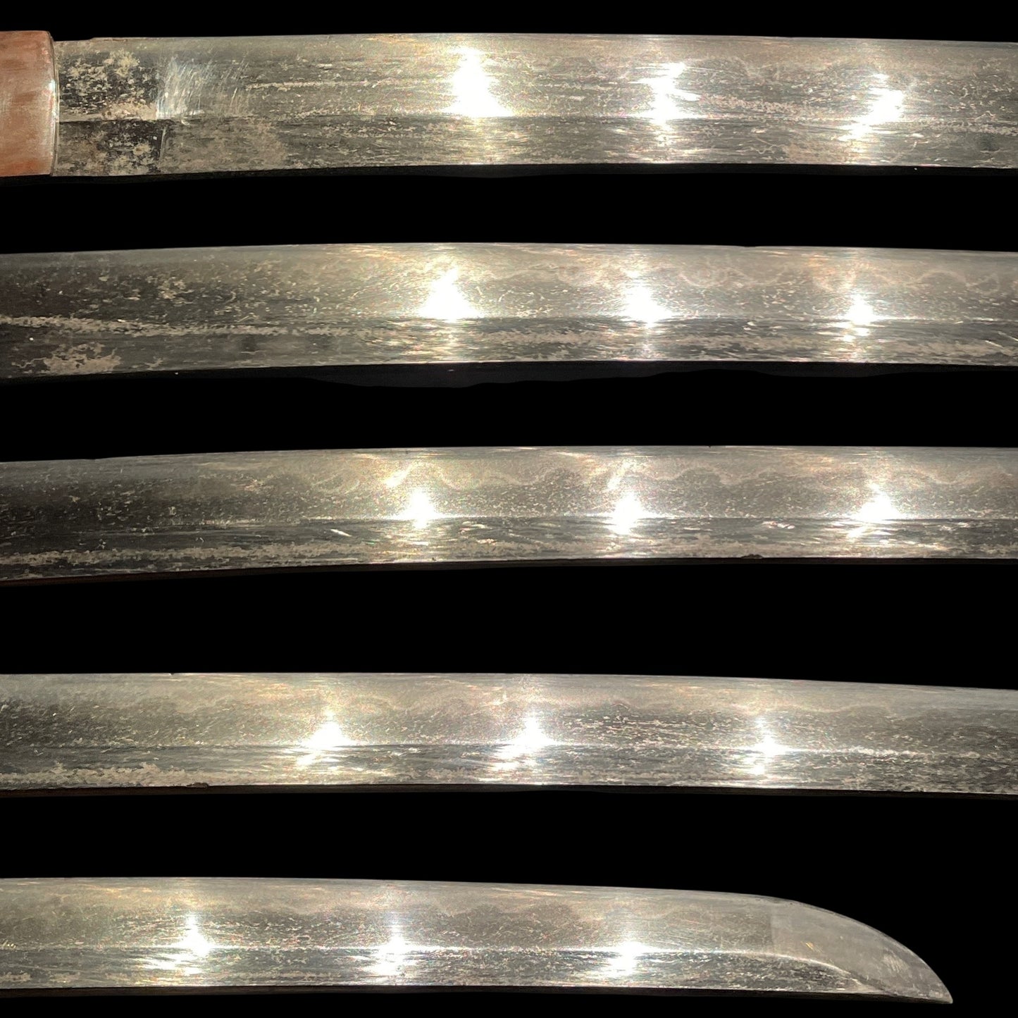 Ryakushiki GUNTO 略式軍刀, Leather Cover handle, Mouse Tsuba, WW2 Original