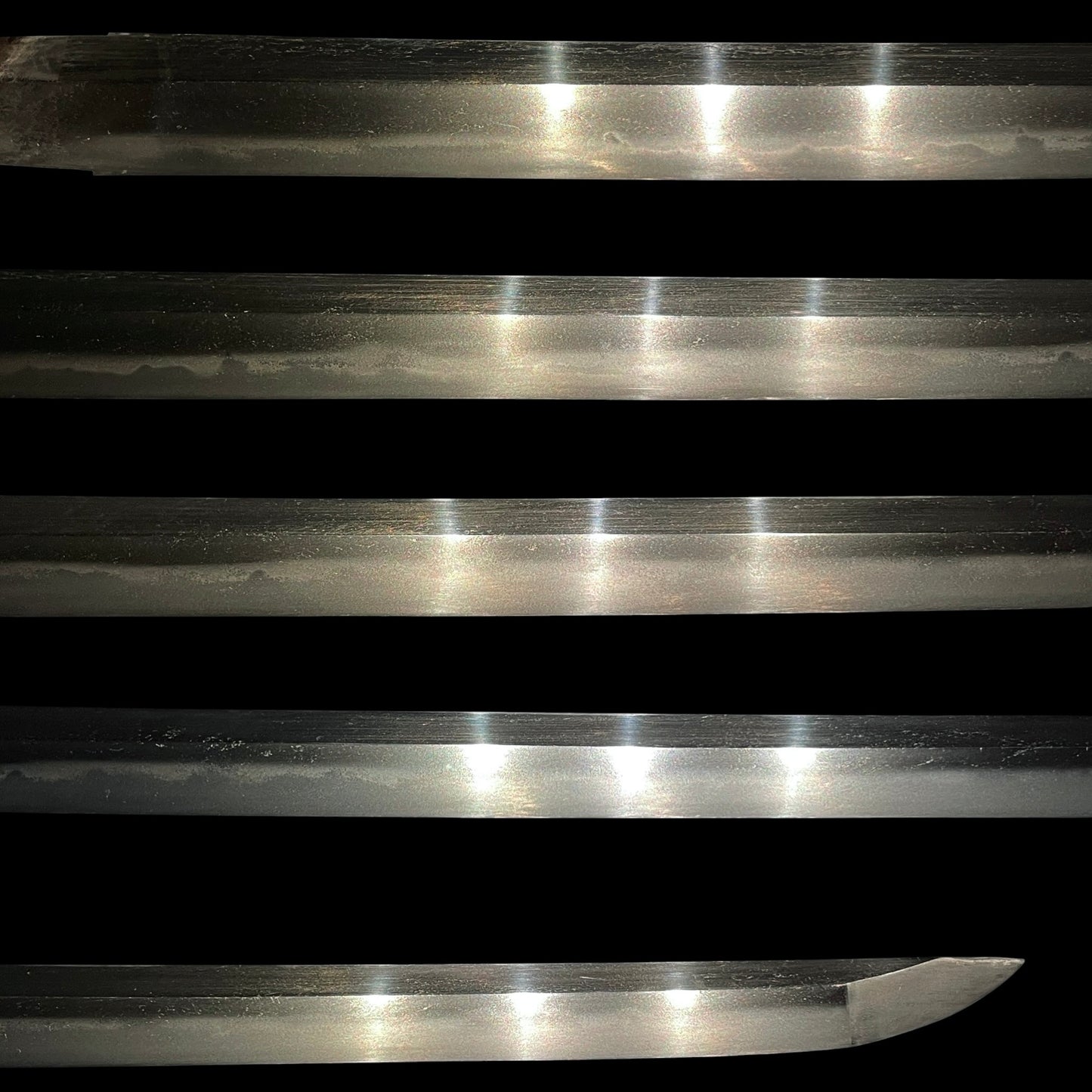 Shinobigatana 忍刀, Straight Blade Long Wakizashi, Fujiwara Takada 藤原高田, Early Edo period