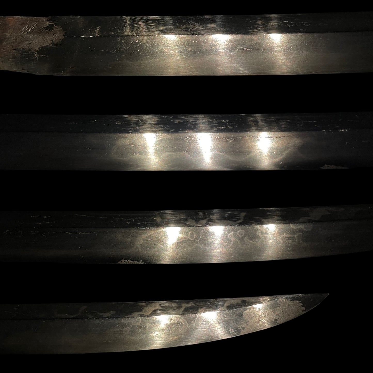 HITATSURA 皆焼 Shobuzukuri 菖蒲造 Wakizashi, Muromachi period mumei