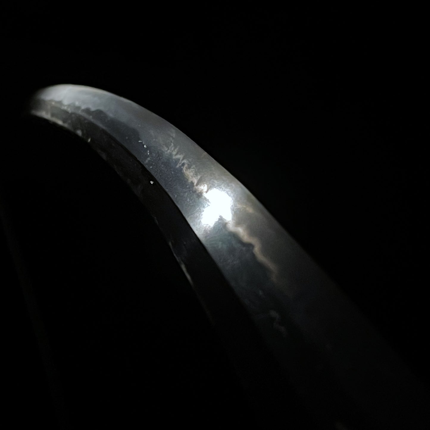 Handachi Koshirae 半太刀拵 KATANA, Umetada 埋忠 signed Tsuba, Aogaichirashi Saya 青貝散鞘