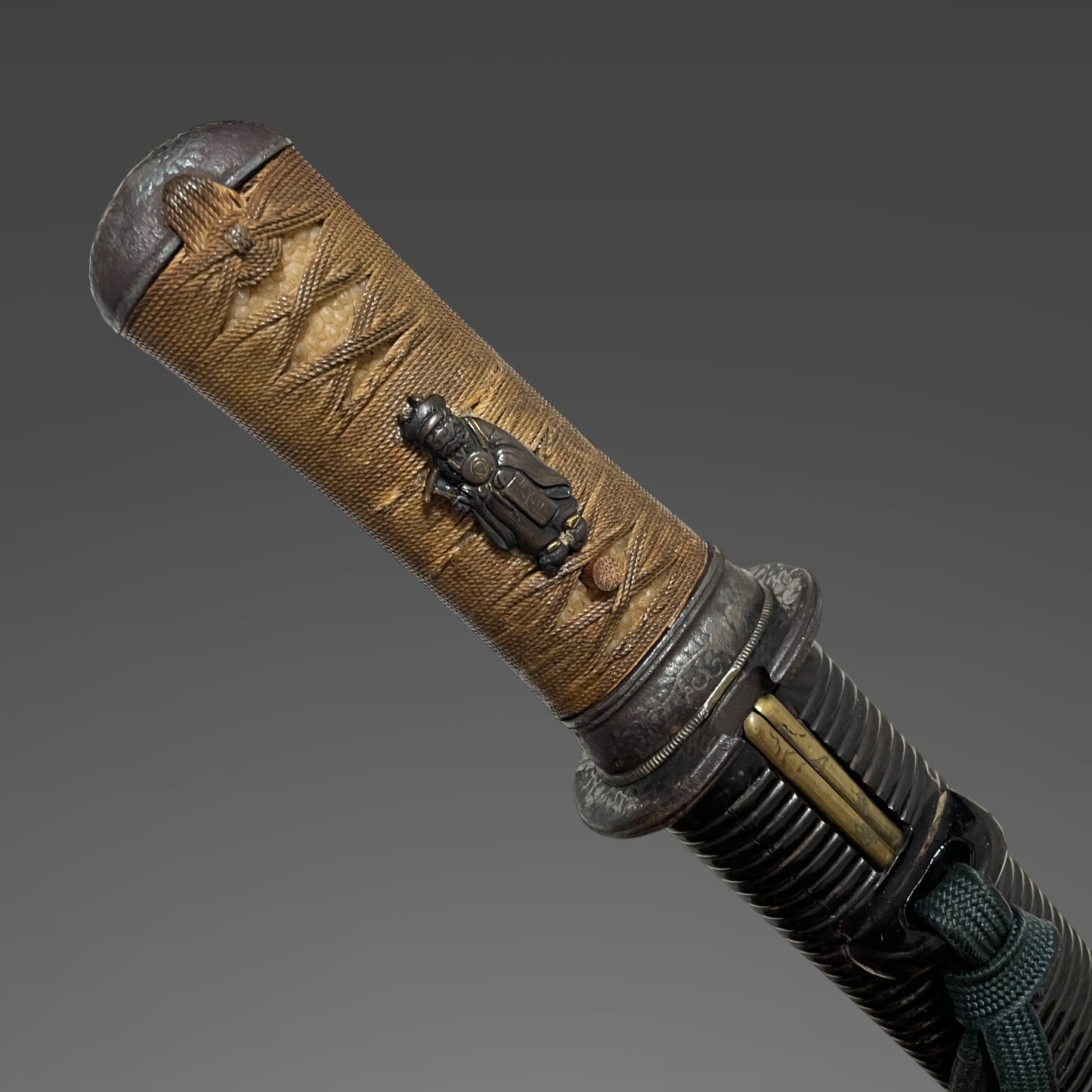 YOROIDOSHI 鎧通し TANTO, Masakiyo 正清 signed, Very Thick blade, with Kozuka and Kogai, Edo period