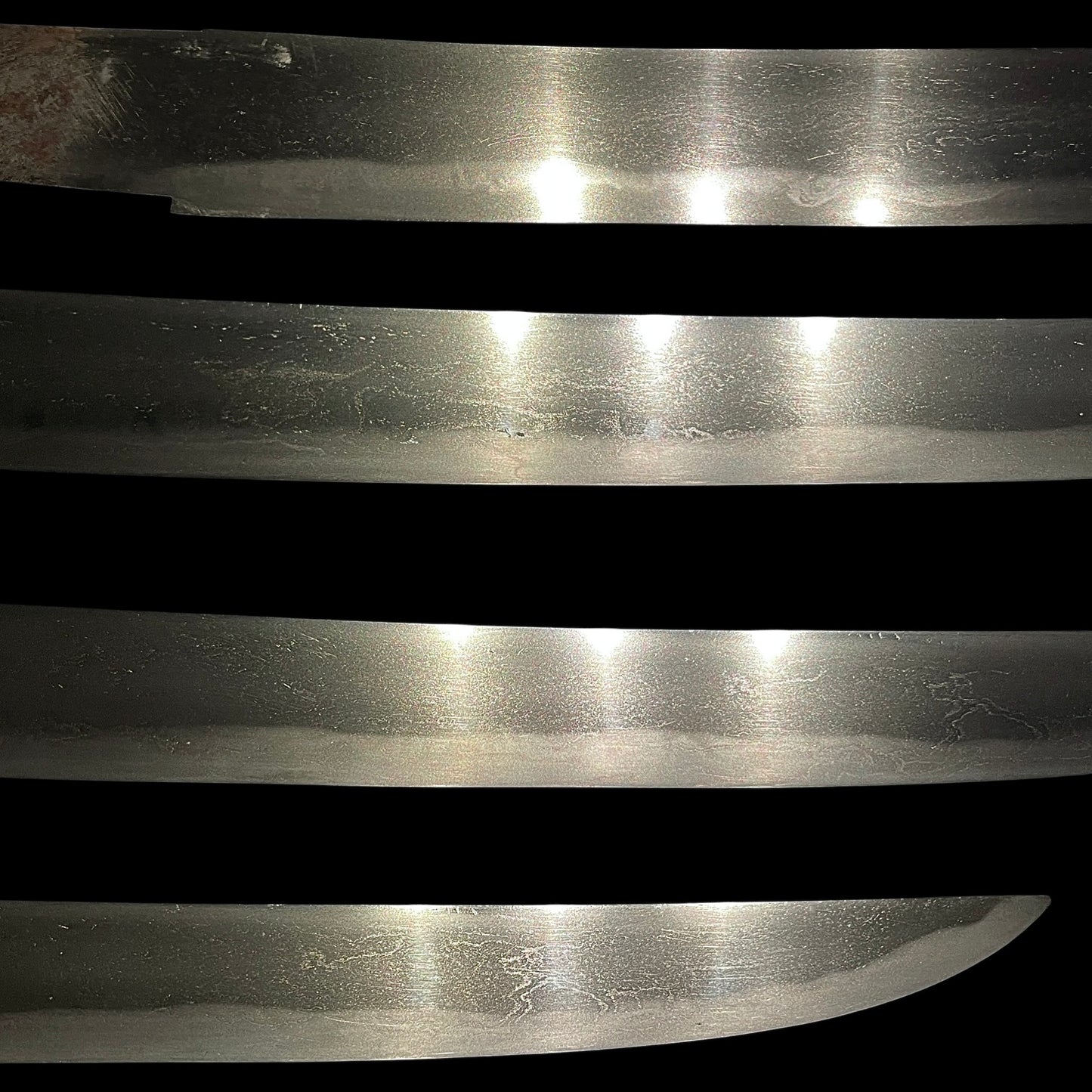 Long Hirazukuri Wakizashi 平造り脇差, Muromachi period mumei