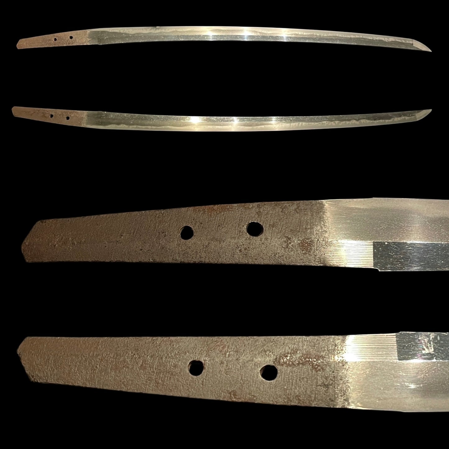 Amazing Choji Hamon 丁子刃文 Long WAKIZASHI, Edo period mumei
