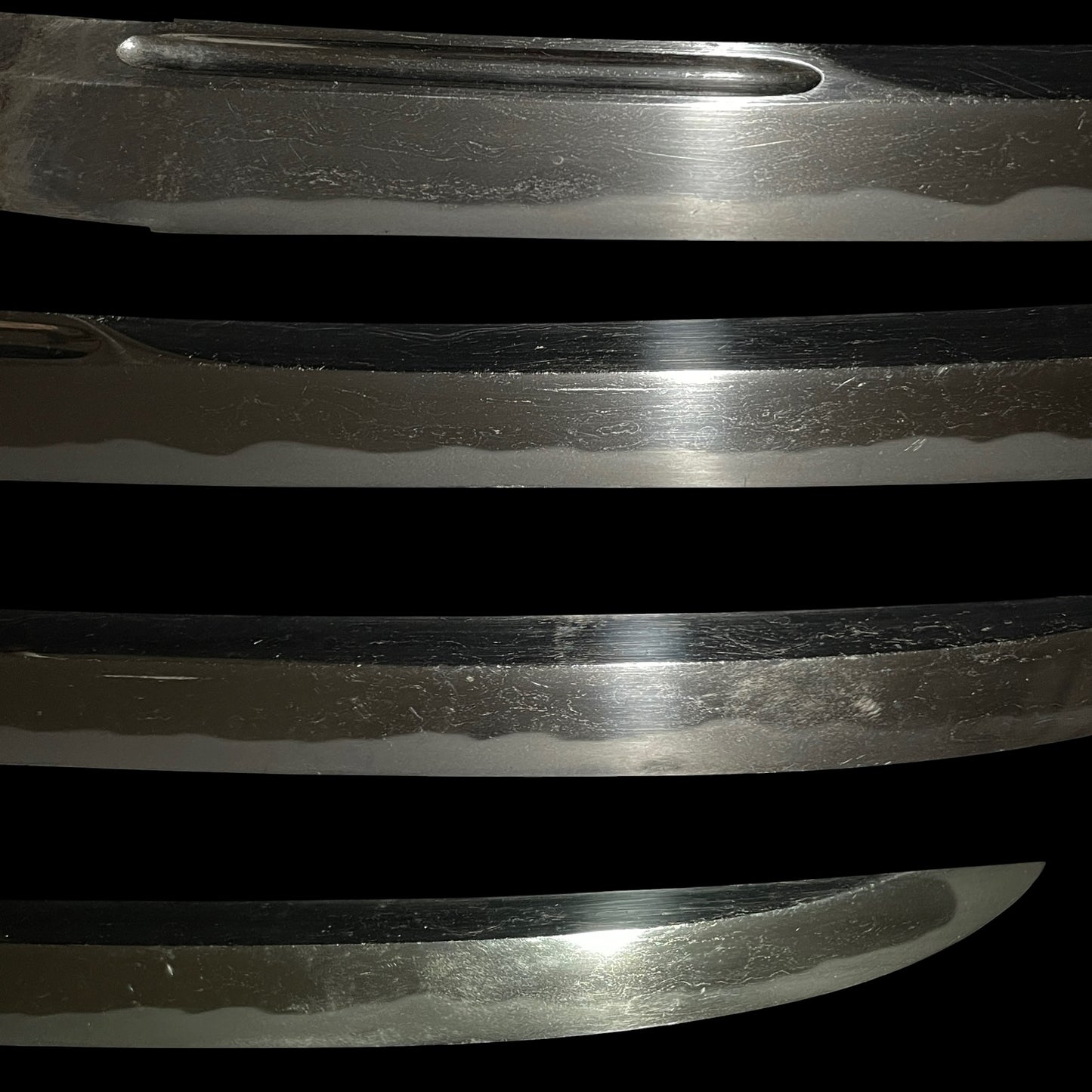 Heavy Naginata Naoshi 薙刀直 Wakizashi, Wide and Thick Blade, Muromachi period mumei