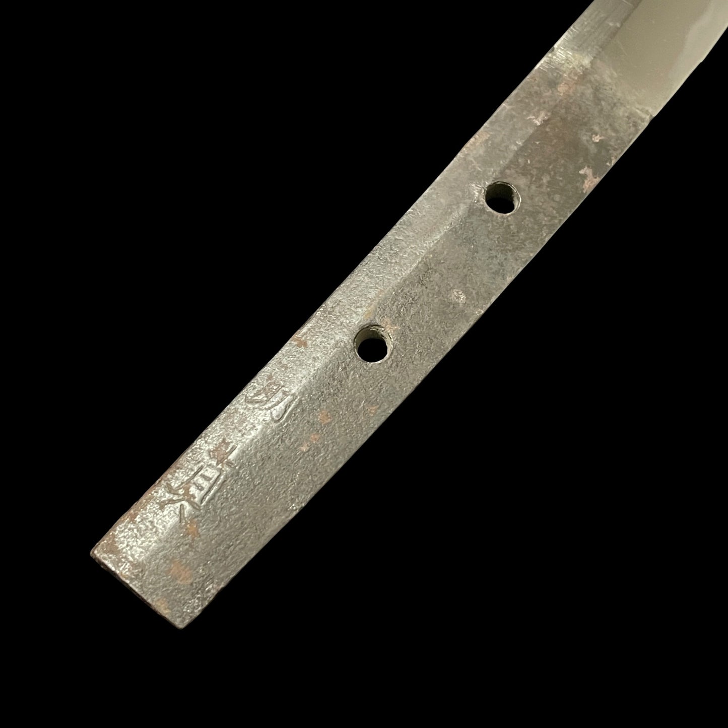 Amazing Hamon Sukezane 助真 signed Wakizashi, Copper Fuchikashira, Edo period
