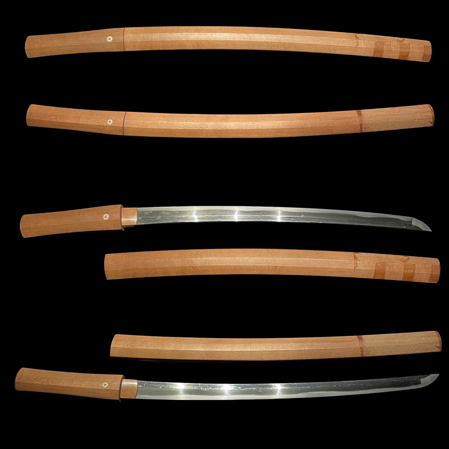 Hizenkoku Yoshihiro 肥前國吉廣 signed Wakizashi, Homarekizu 誉傷, Edo period