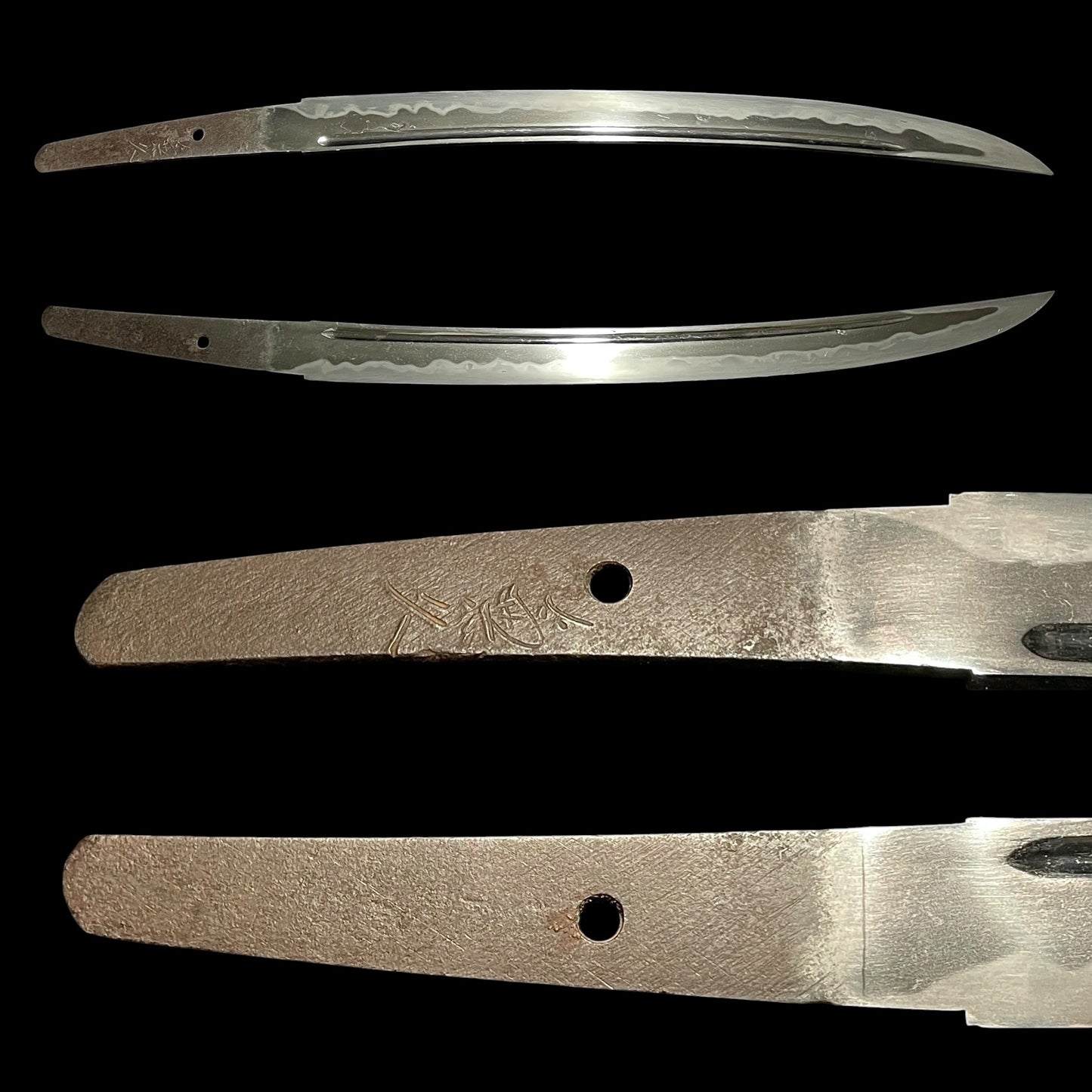 Kanehisa 兼久 signed Hirazukuri 平造 Wakizashi, Edo period