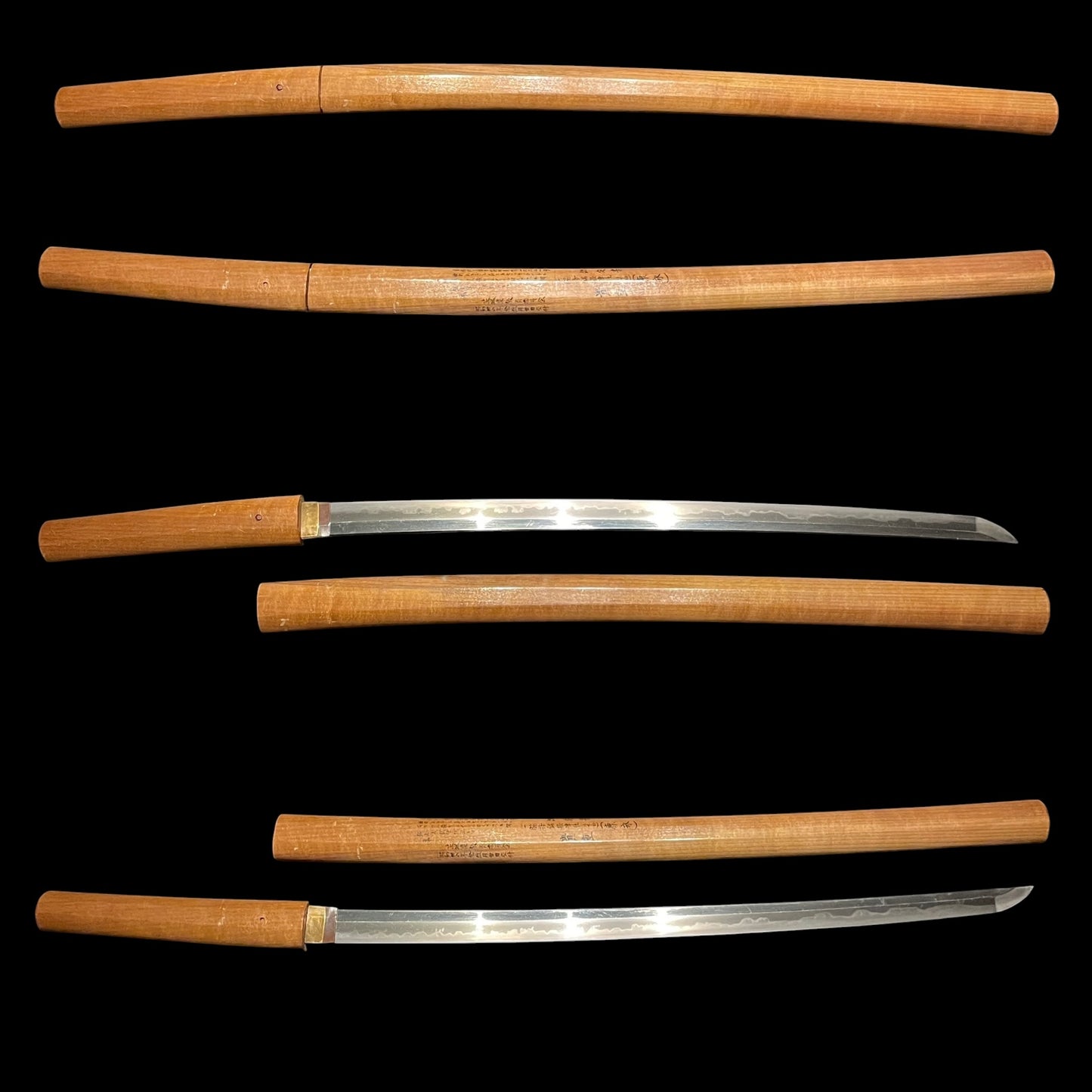 Settsuju Yasunaga 摂津住康永 Long Wakizashi, Edo period, NBTHK Certificate