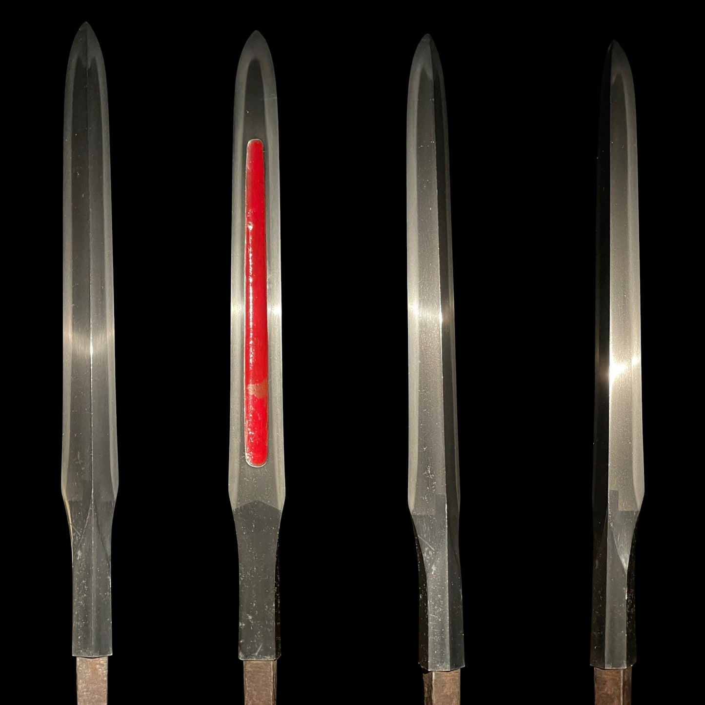 Tanbanokami Yoshimichi 丹波守吉道 signed YARI in Koshirae, Long shaft and Ishizuki, Early Edo