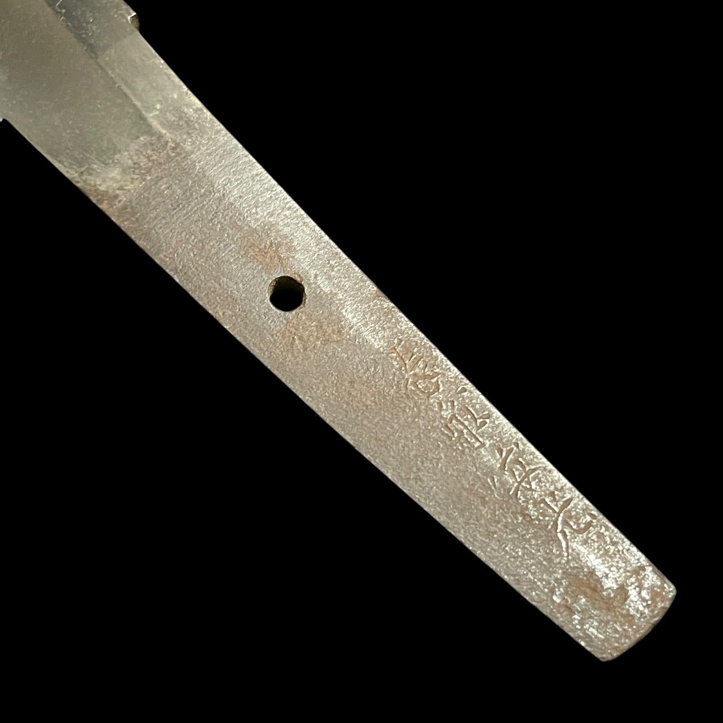 Osafune Yasumitsu 長船安光 signed WAKIZASHI, Samurai Fuchikashira, Muromachi period