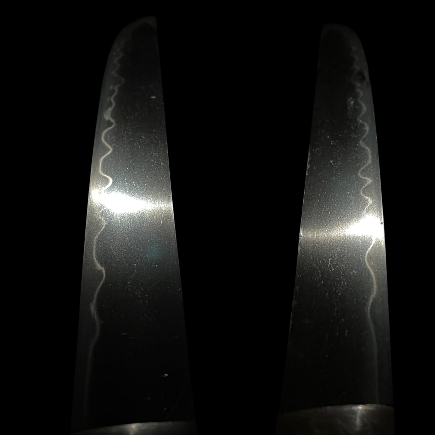 Dragonfly Fittings Red TANTO,  Hokinokami Fujiwara Nobutaka 伯耆守藤原信高 signed, Edo period