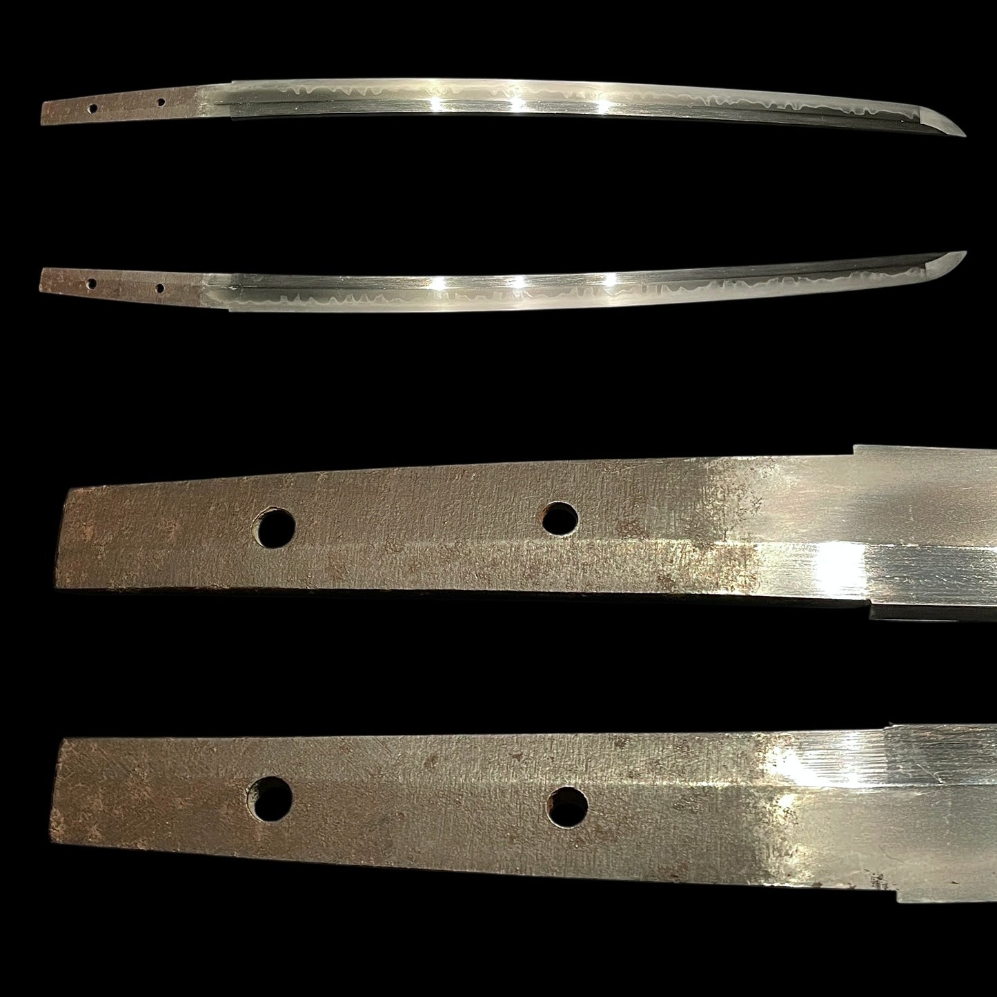 Inshu Tadakuni 因州忠国 Long Wakizashi,Gunome-Choji Hamon 互目丁子刃文,  NBTHK Certificate