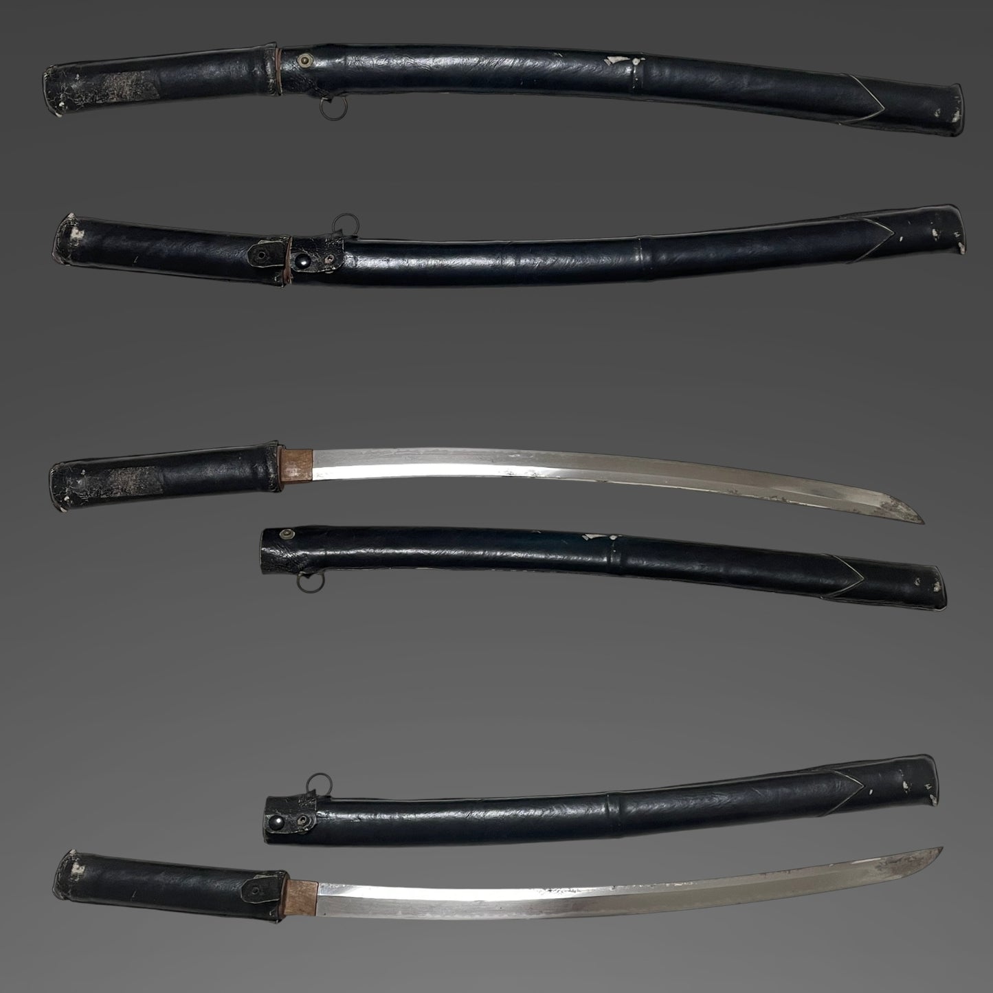 Uniquely shaped GUNTO for Crew, Ryakushiki Style, Late WW2, Japanese Officer Sword