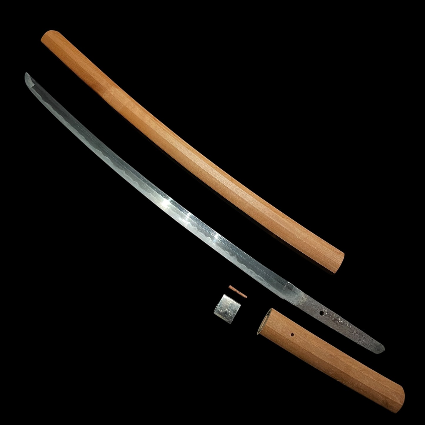 Long Wakizashi, Bushu Shitaharaju Masahiro 武州下原住正廣 signed, Edo period