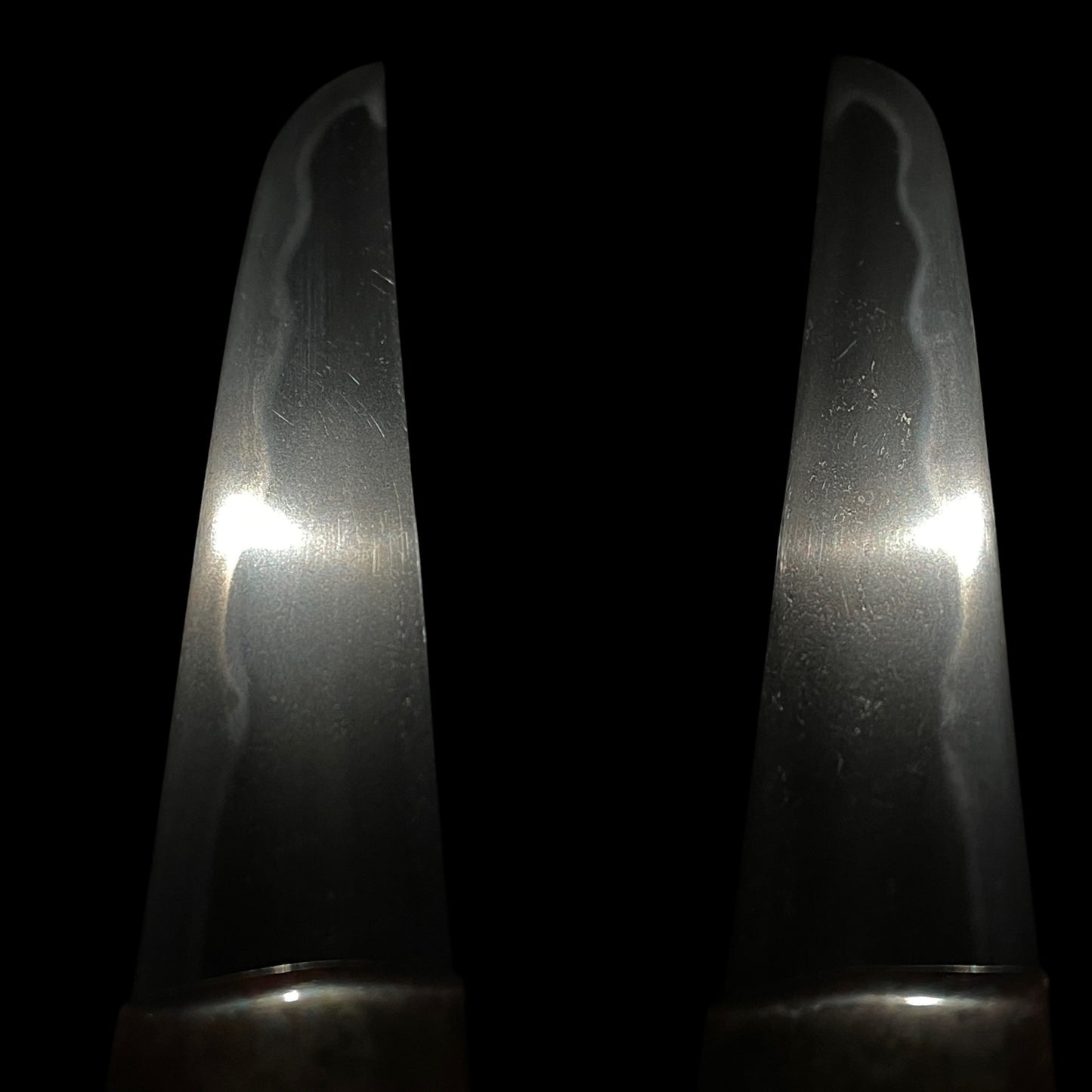 Copper Fittings TANTO, Rugged blade, with Kozuka, Late Edo period