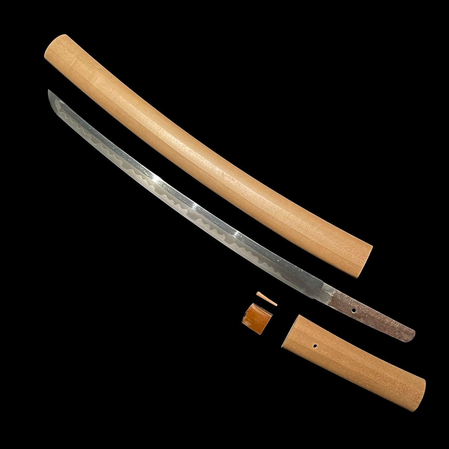 Yokoyama Kozukedaijo Fujiwara Sukesada  横山上野大掾藤原祐定 備州長船住人 signed Wakizashi, Edo period