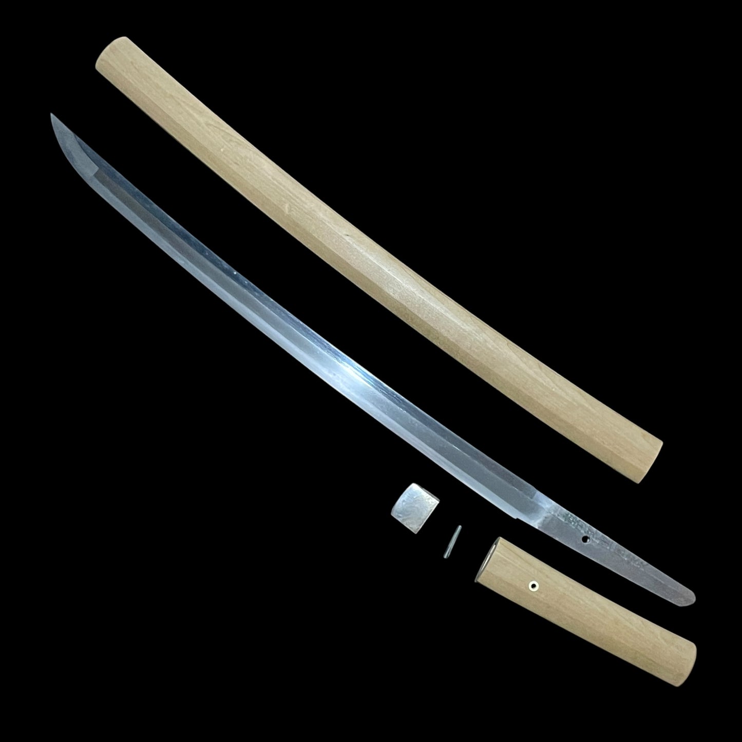 OOKISSAKI 大切先 Heavy WAKIZASHI, Nanki Shigekuni 南紀重國 signed, Edo period