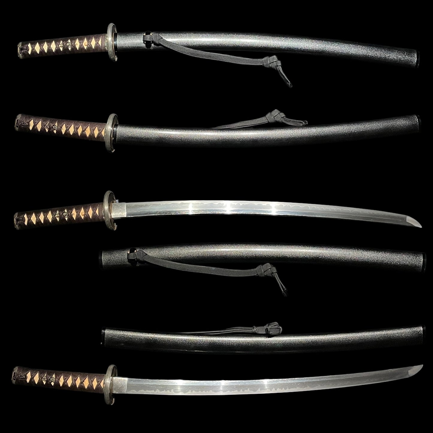 Osafune Norimitsu 長船則光  Long WAKIZASHI, KOTO Bizen School Mid Muromachi period