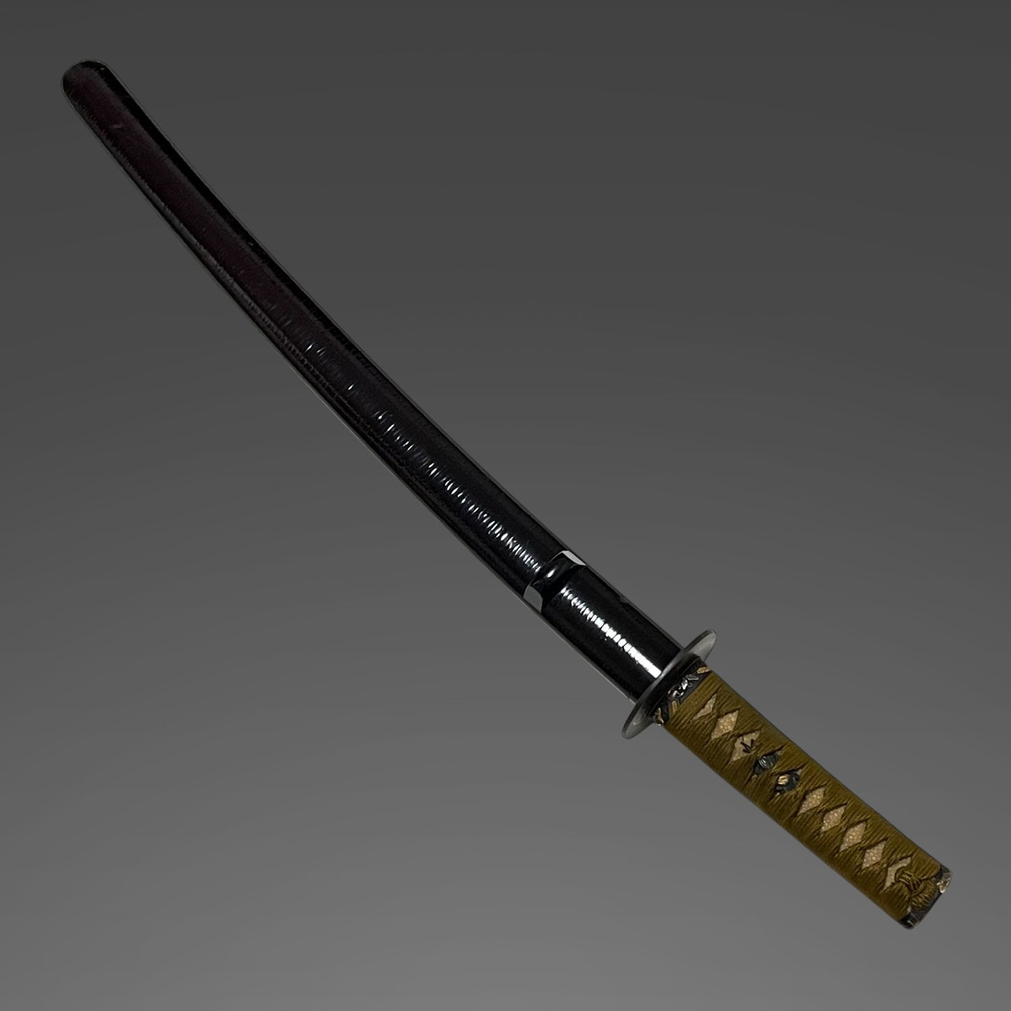 Komei Tadahiro saku 古銘忠廣作 signed Wakizashi, Homarekizu 誉傷 Raijin 雷神 Kozuka, Edo period