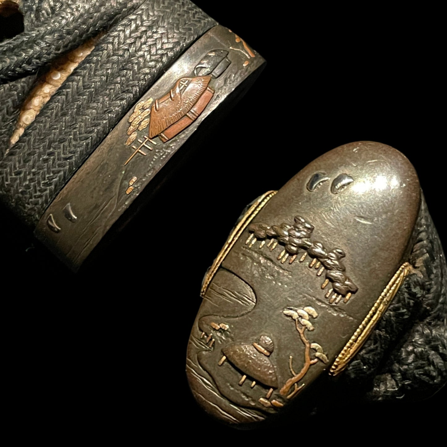 Kanabo Masatsugu 金房政次 signed Long WAKIZASHI, KOTO Momoyama period 1574s