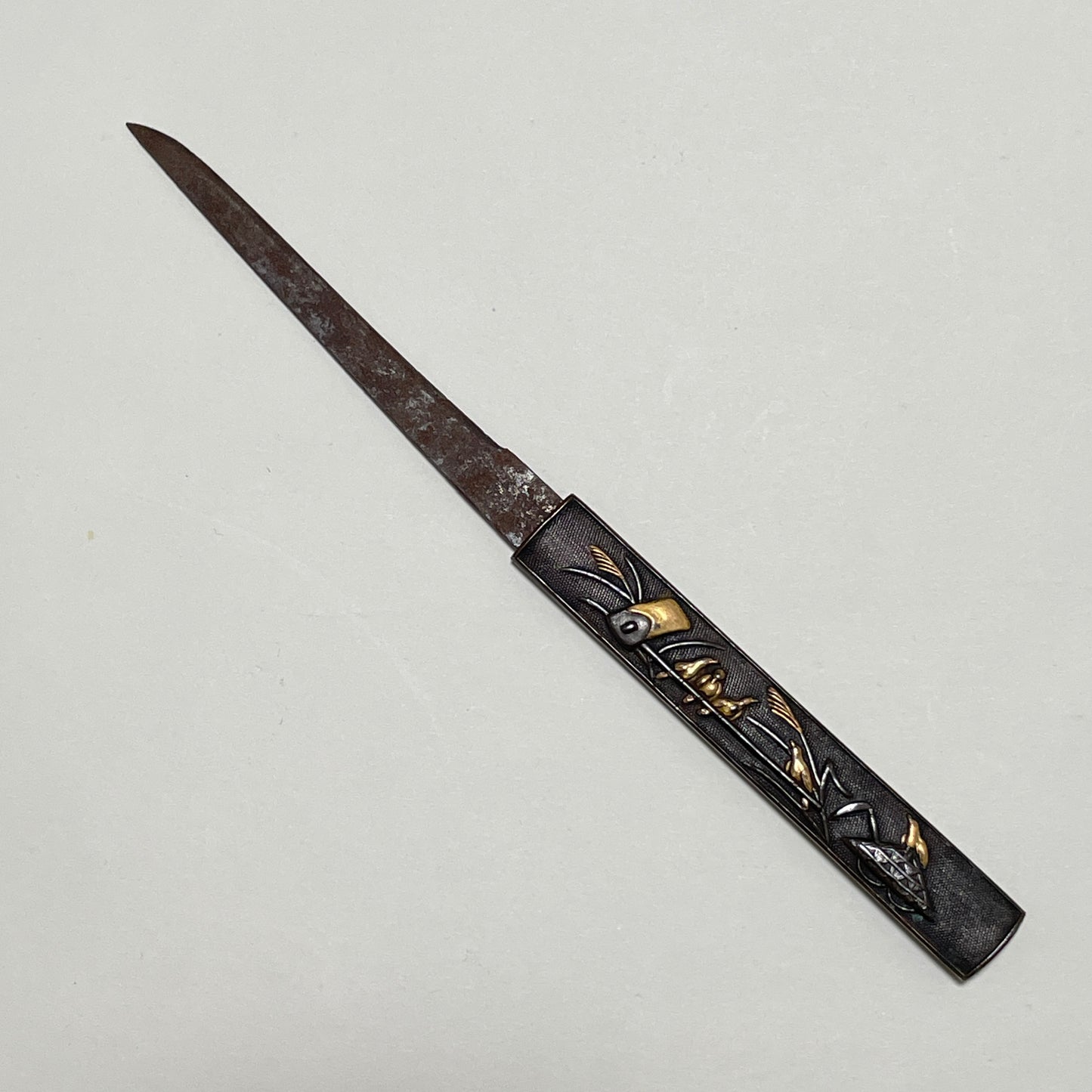 Ookissaki Nagamakinaoshi-Zukuri 長巻直造 Wakizashi, Ecchunokami Takahira signed