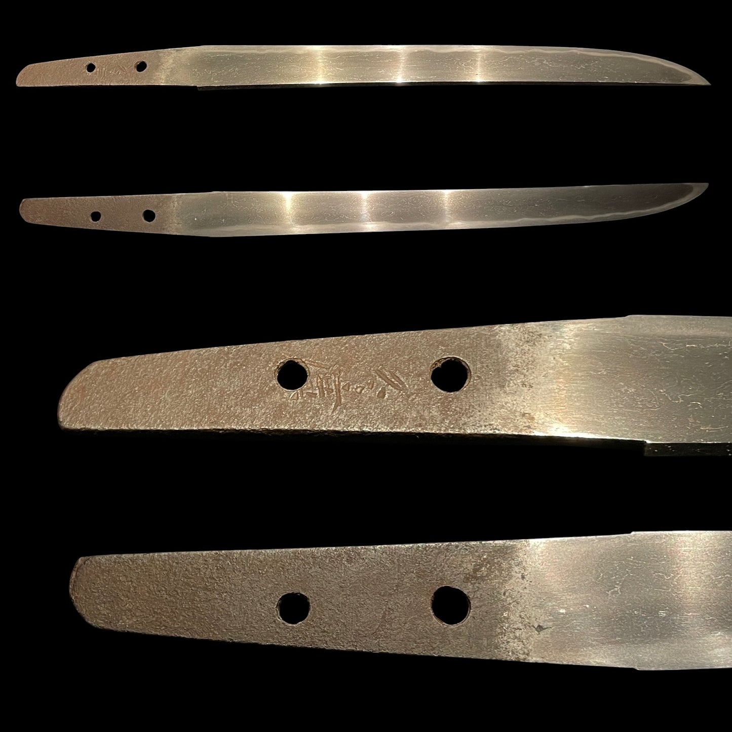 Fuyuhiro 冬廣 signed Hirazukuri TANTO in Shirasaya, Muromachi period