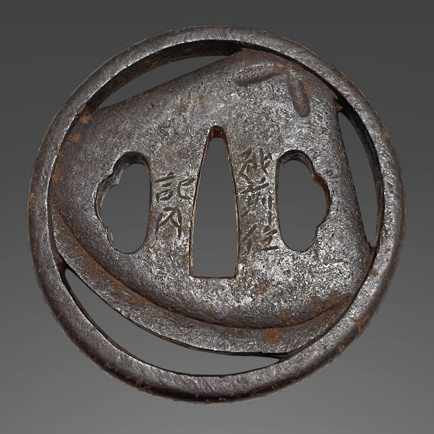 Short Navy GUNTO For Crew 搭乗員用短寸海軍刀, Dragon Fuchikashira, Heianjoju Kunitake signed