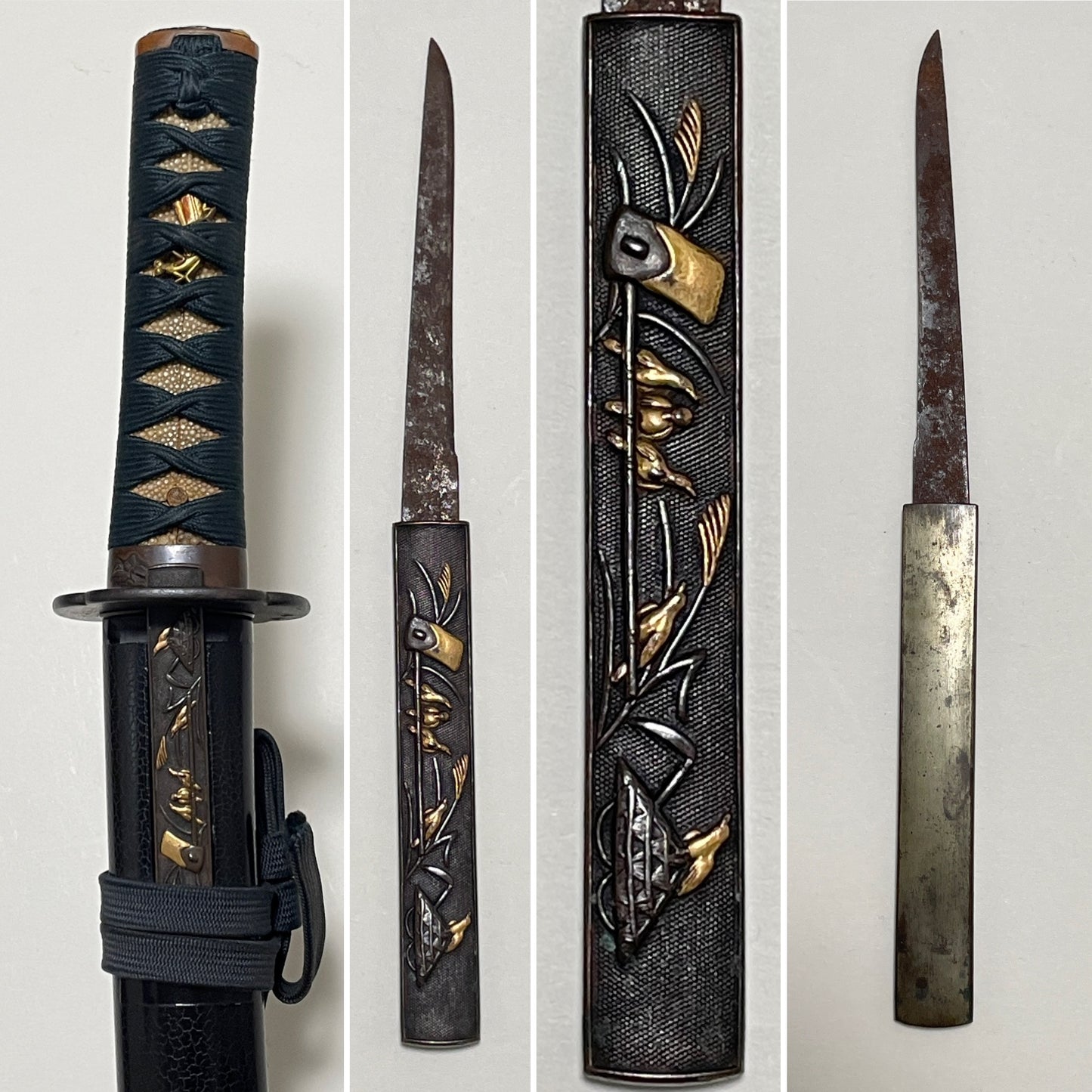 Ookissaki Nagamakinaoshi-Zukuri 長巻直造 Wakizashi, Ecchunokami Takahira signed