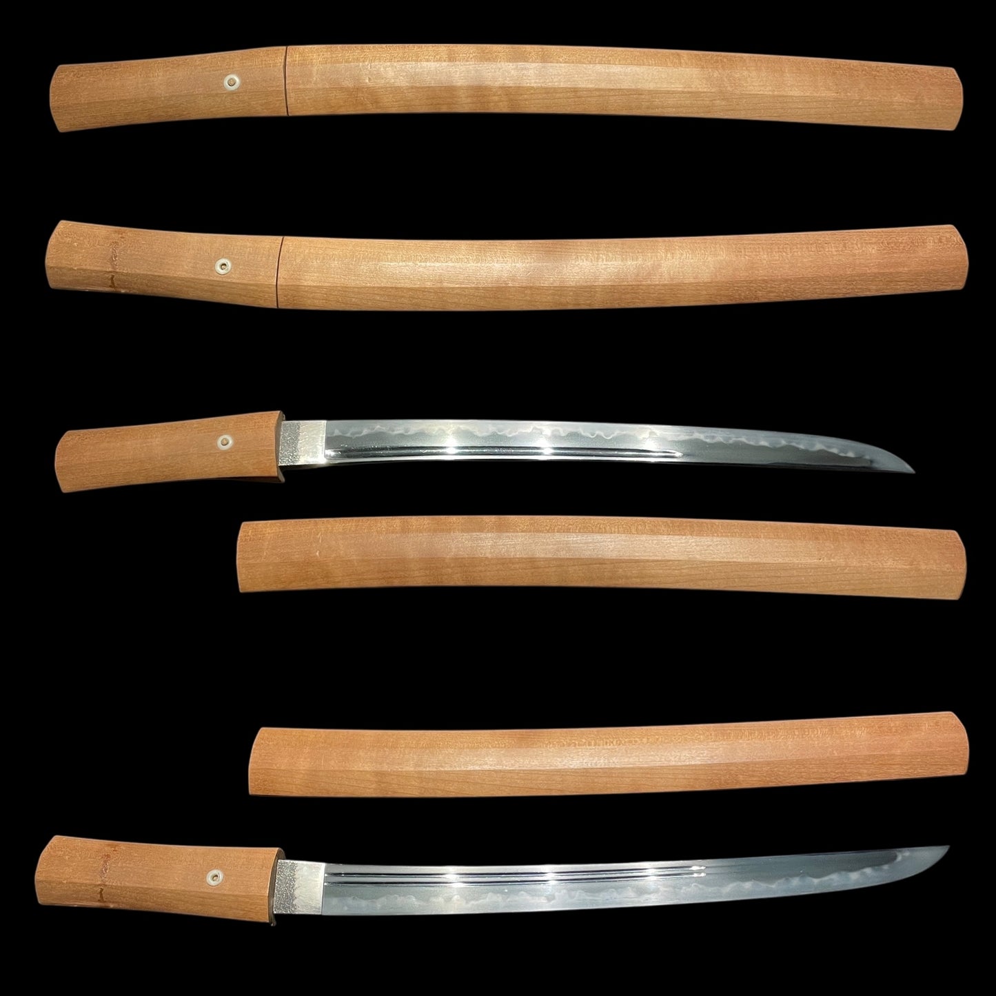 Munekiyo 宗清 signed Sunnobi-Tanto 寸延短刀, Late Edo period, NBTHK Certificate
