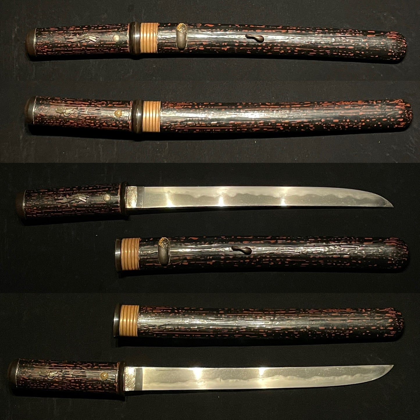 AIKUCHI TANTO, Hakushu Fujiwara Hirotsugu 伯州藤原廣次 signed, Shinto Edo period