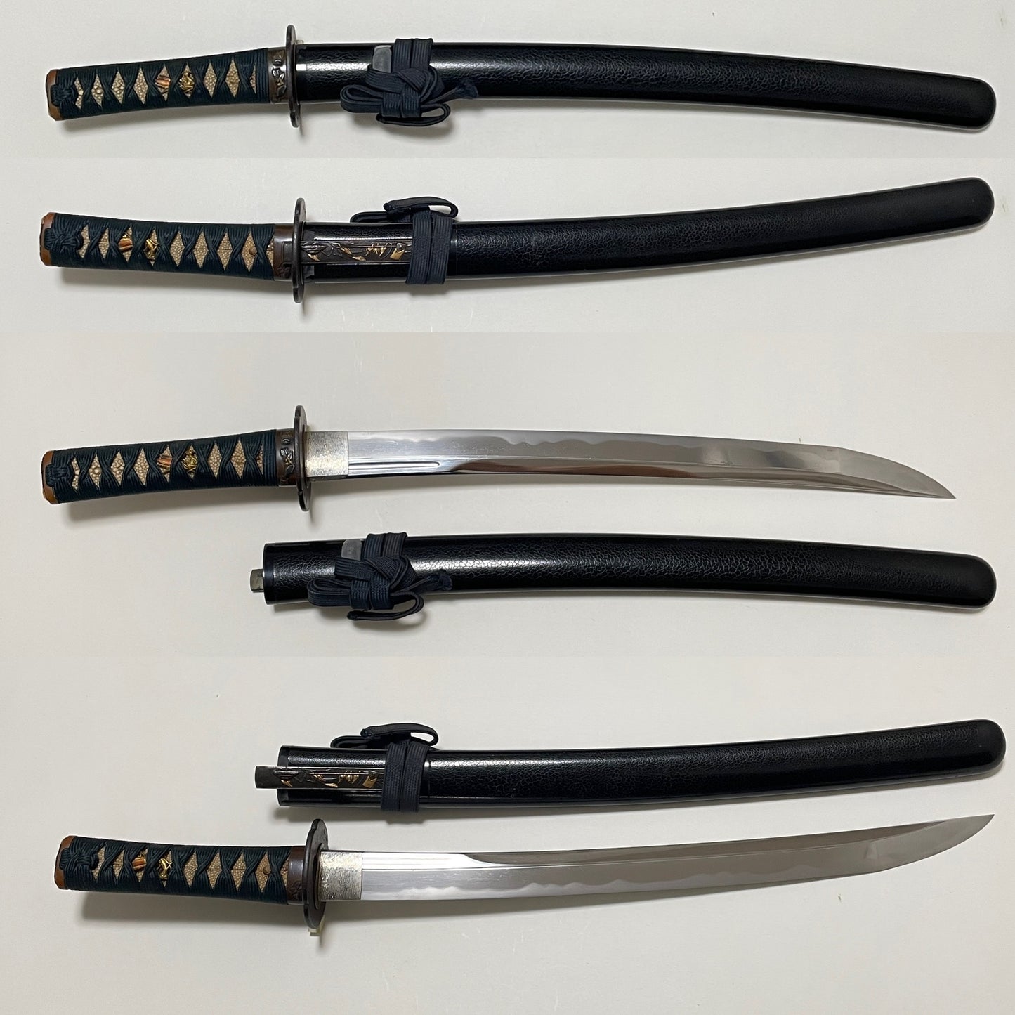 Ookissaki Nagamakinaoshi-Zukuri 長巻直造 Wakizashi, Ecchunokami Takahira signed