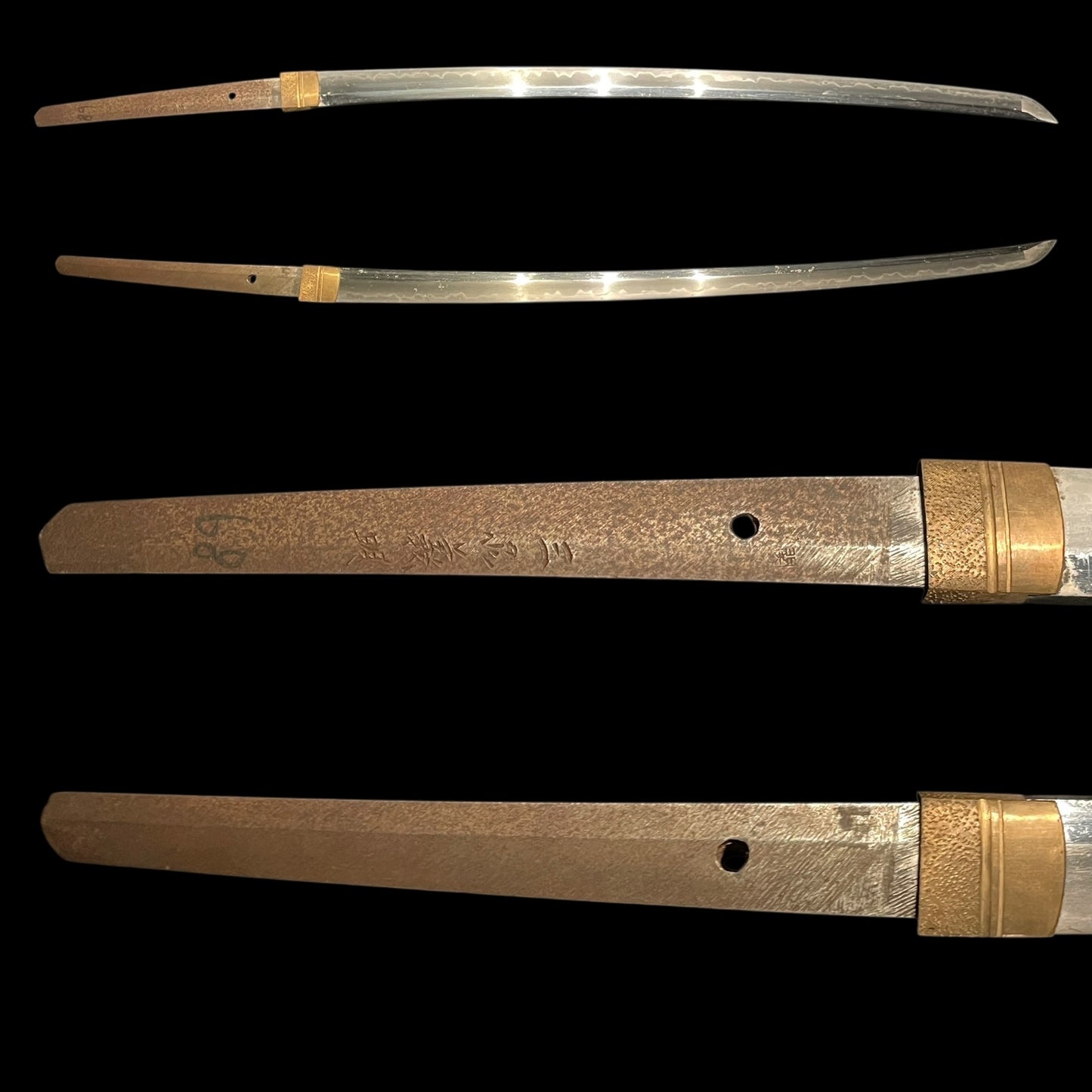 Ryakushiki GUNTO 略式軍刀, Mishina Yoshiaki 三品義明 signed, Seki stamp 関刻印, WW2 Original