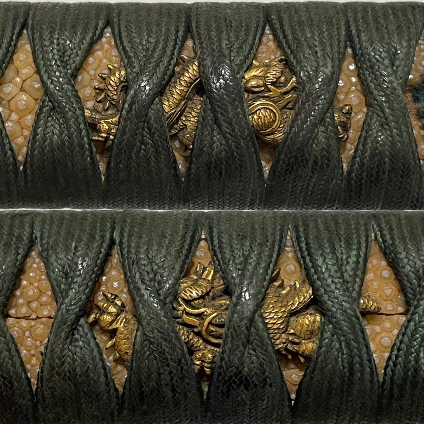 Echizenkoku Kanetane 越前國兼植 signed Wakizashi, Plum and Kabuto Tsuba, Edo period