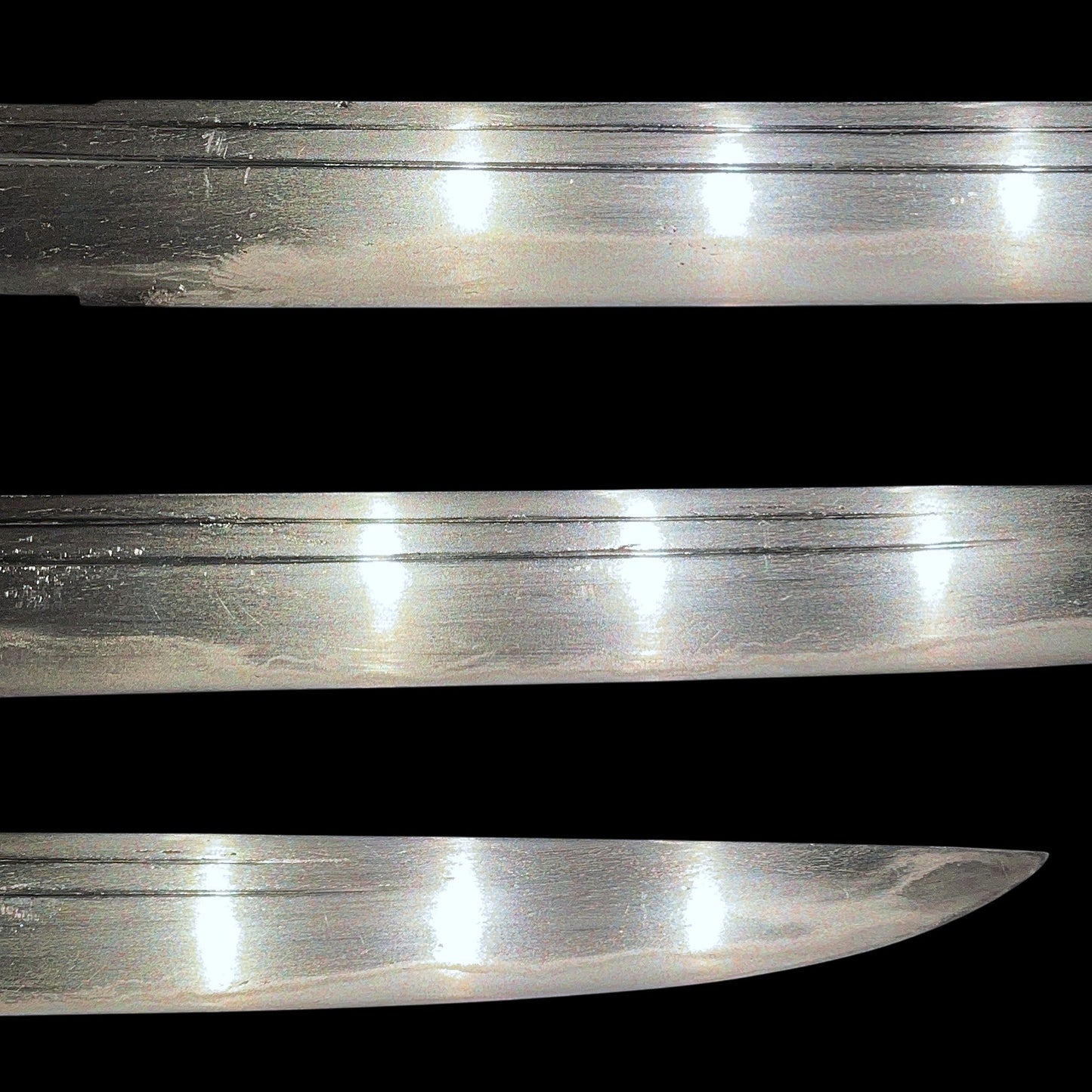 Kunimitsu 國光 signed TANTO, Dragon Kozuka, Shell Fuchi, Muromachi period