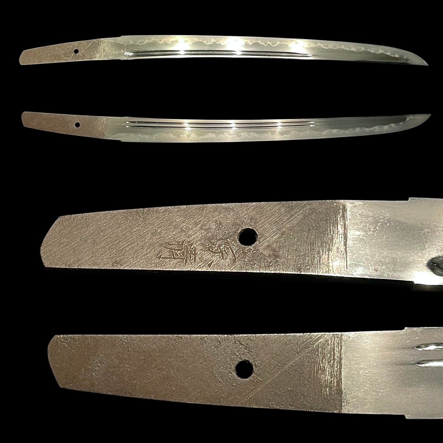 Munekiyo 宗清 signed Sunnobi-Tanto 寸延短刀, Late Edo period, NBTHK Certificate