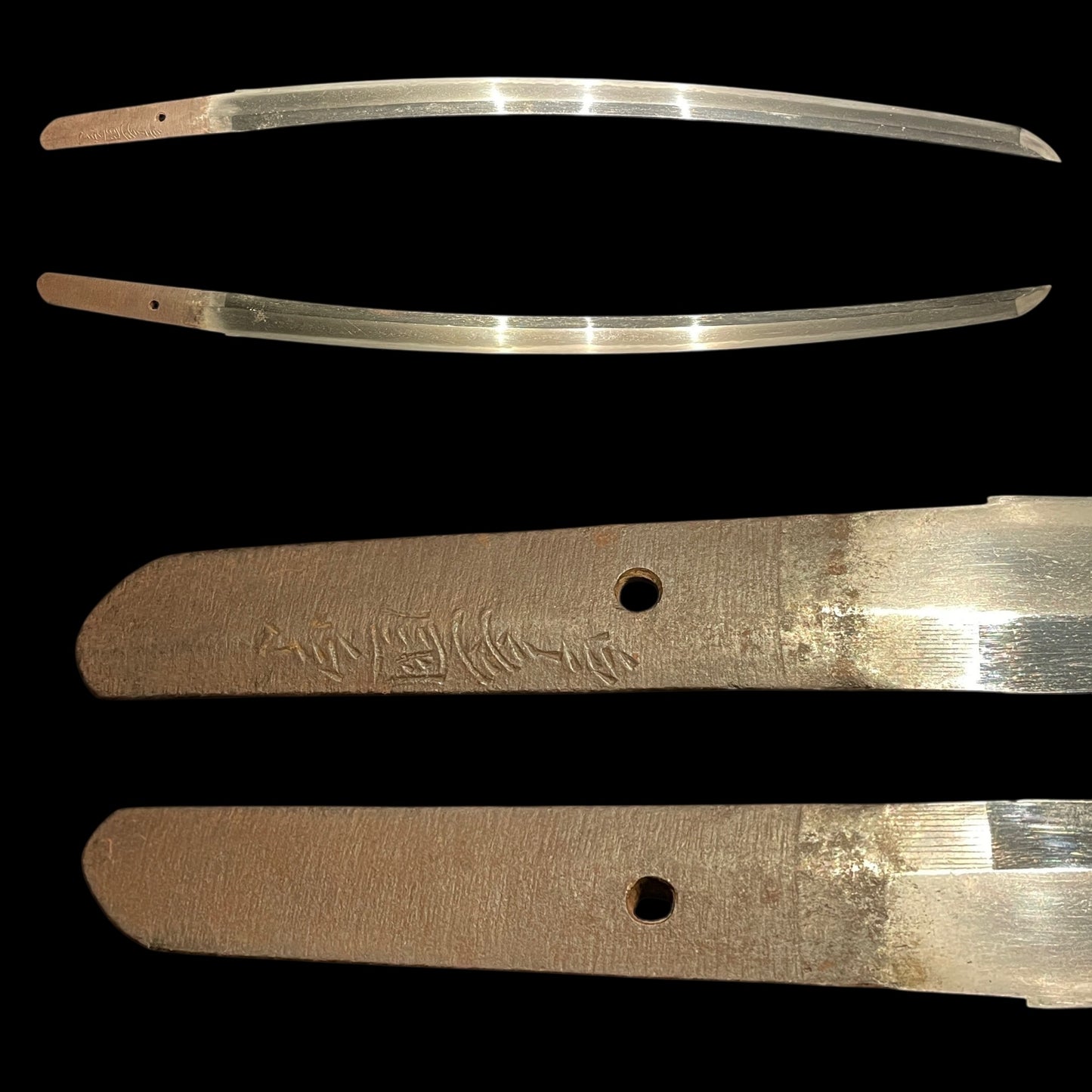 Uda Kunimune 宇多国宗 signed Wakizashi, Muromachi period