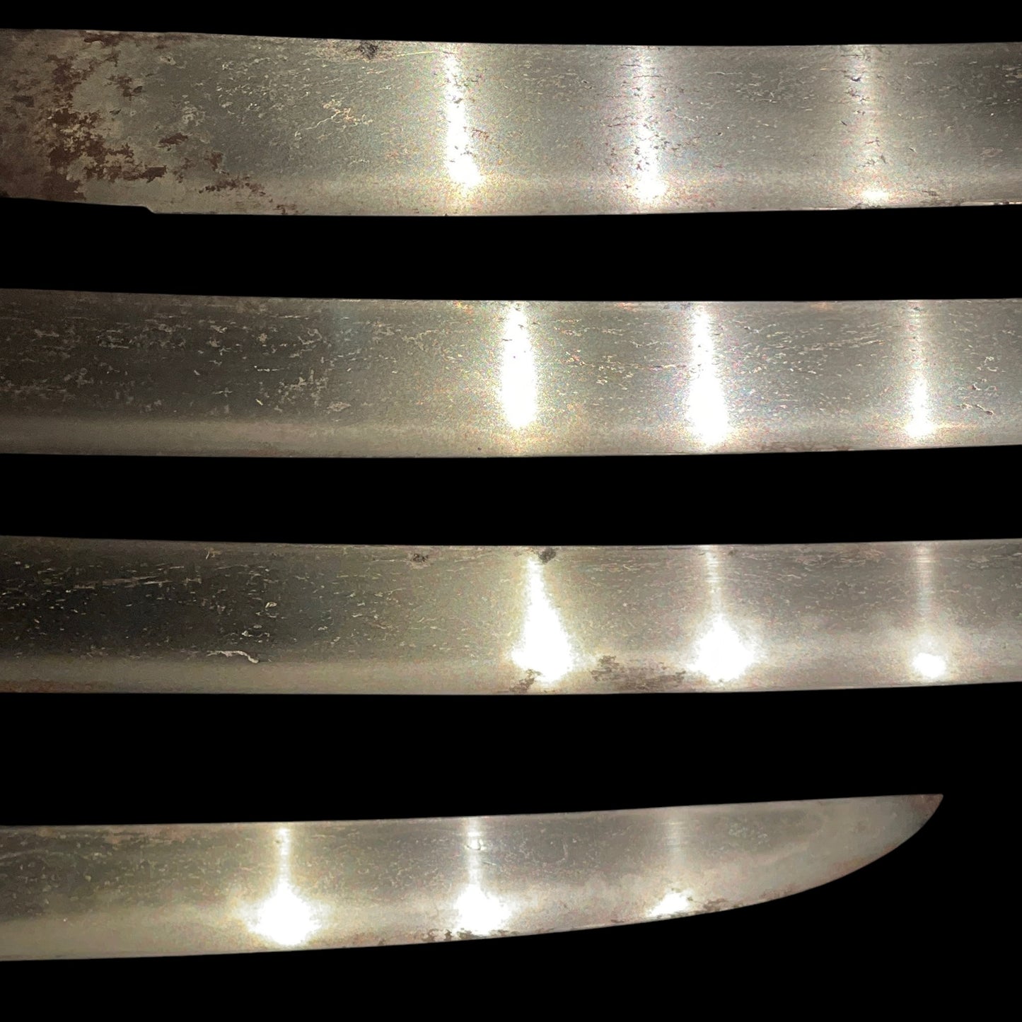 Long Hirazukuri Wakizashi 段平造, Soshu Akihiro 相州秋廣 signed, Muromachi period