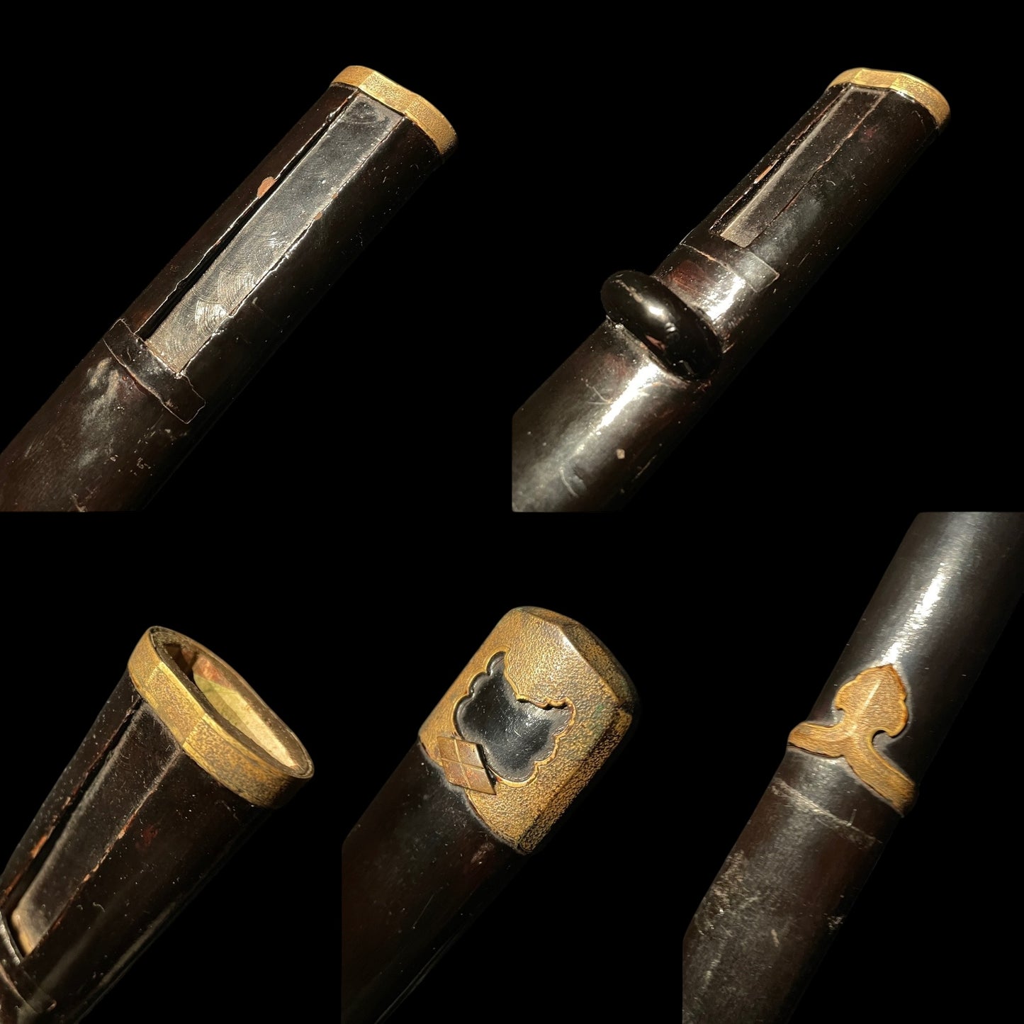 Handachi Koshirae 半太刀拵 Wakizashi, Gunome-Hamon 互目刃文, Edo period mumei