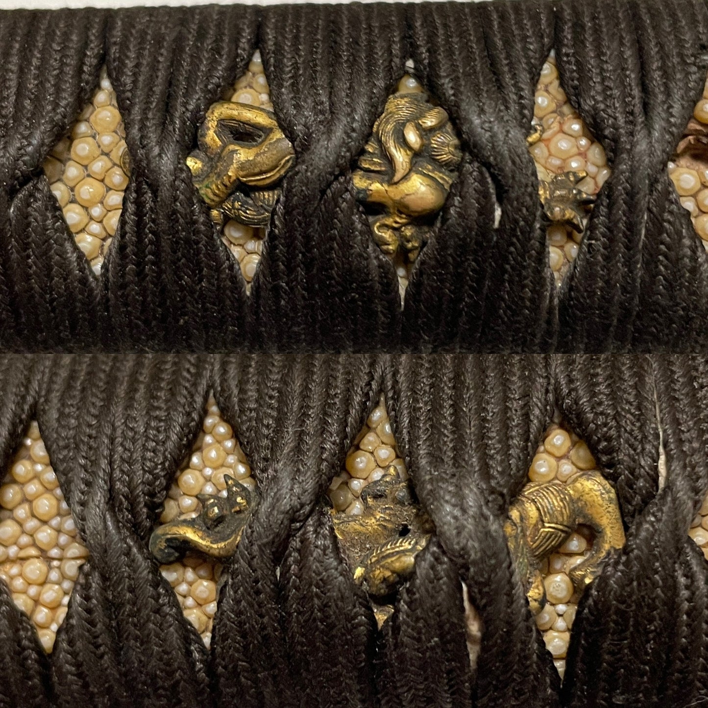 Short Navy GUNTO For Crew 搭乗員用短寸海軍刀, Dragon Fuchikashira, Heianjoju Kunitake signed