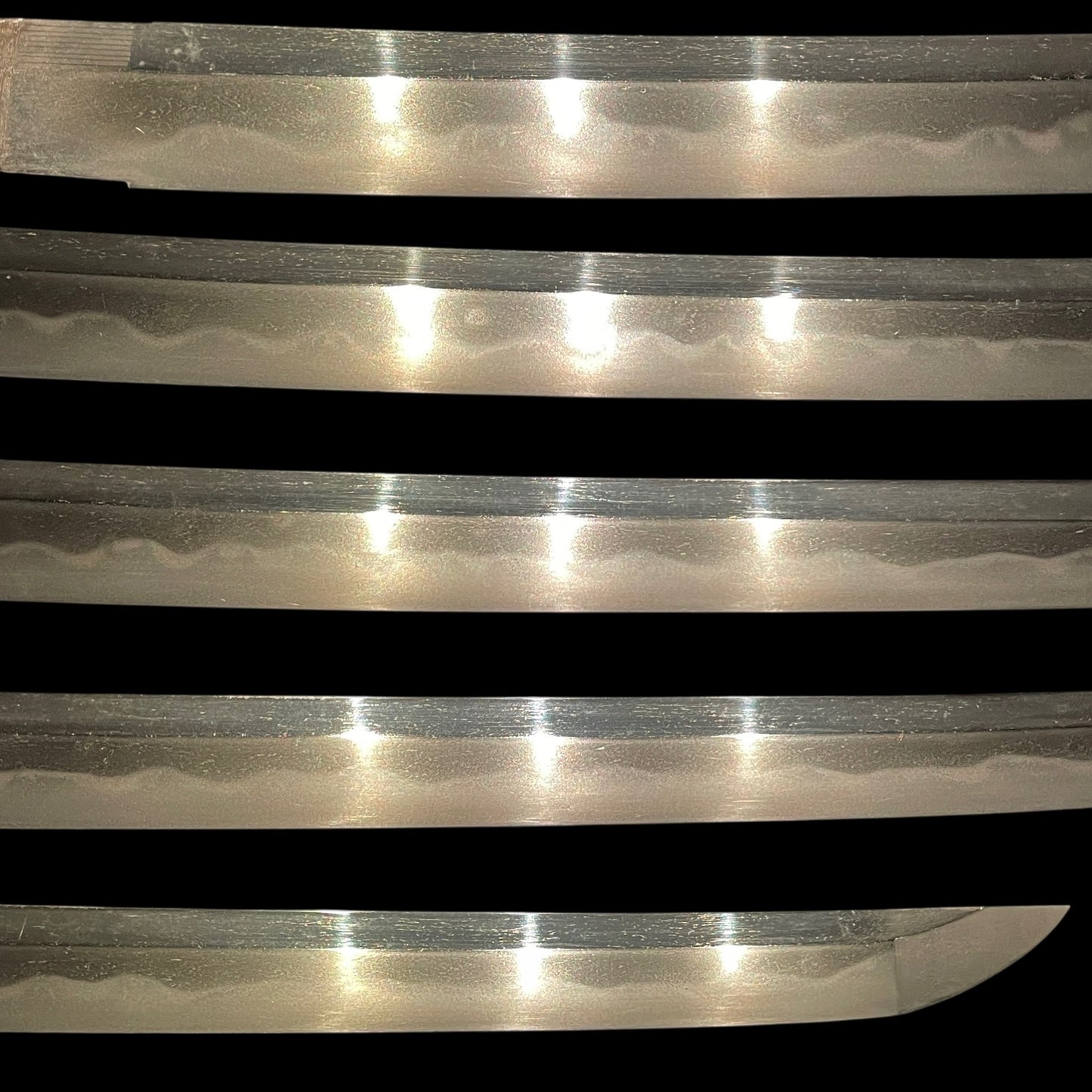 Ganmaku 岩捲 signed Wakizashi, Midareba 乱刃, Early Edo period