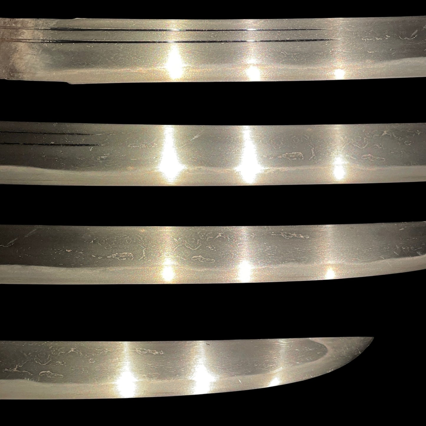 Hirazukuri Red Wakizashi 平造脇差, Dragon Lion Menuki 龍獅子目貫, Edo period mumei