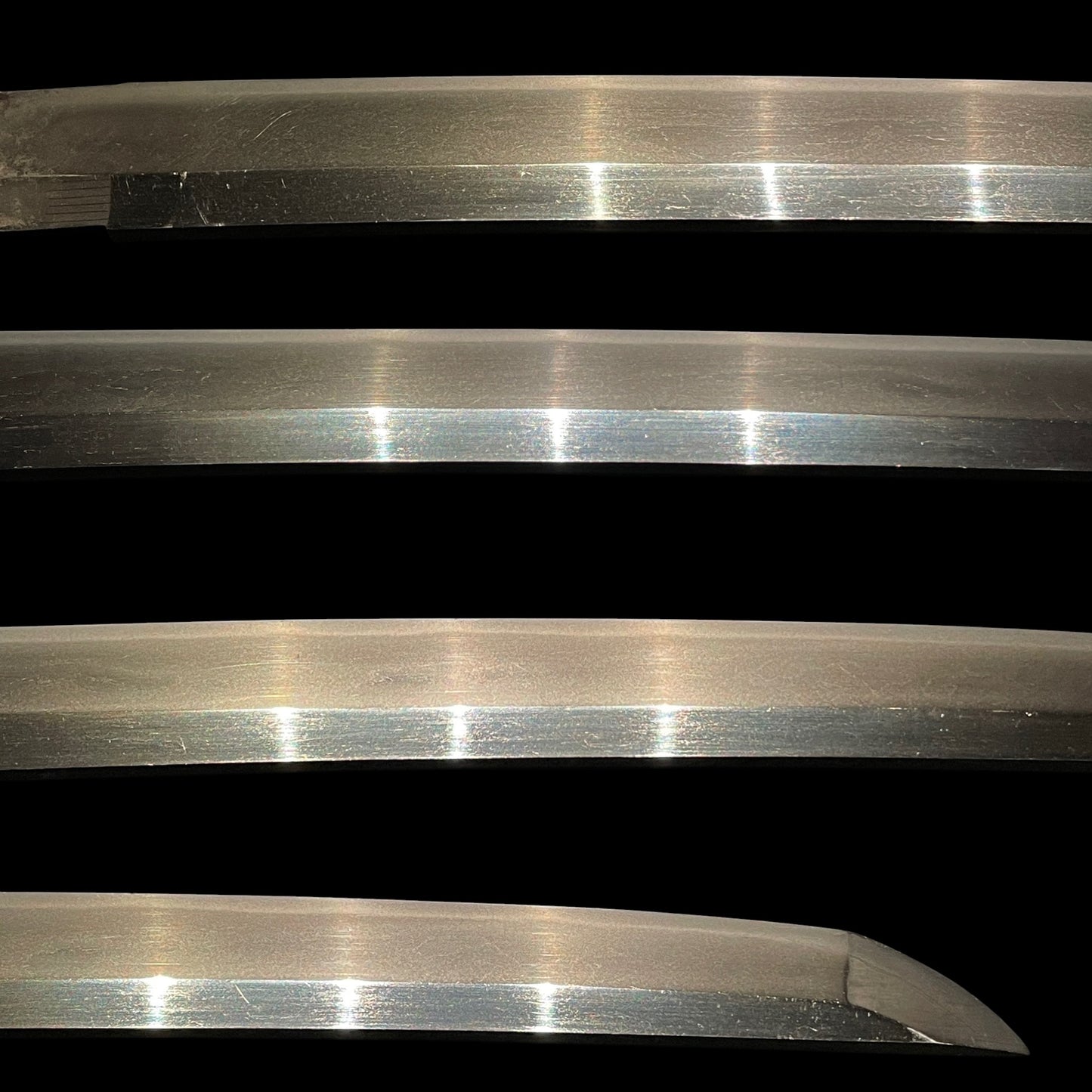 Komei Tadahiro saku 古銘忠廣作 signed Wakizashi, Homarekizu 誉傷 Raijin 雷神 Kozuka, Edo period