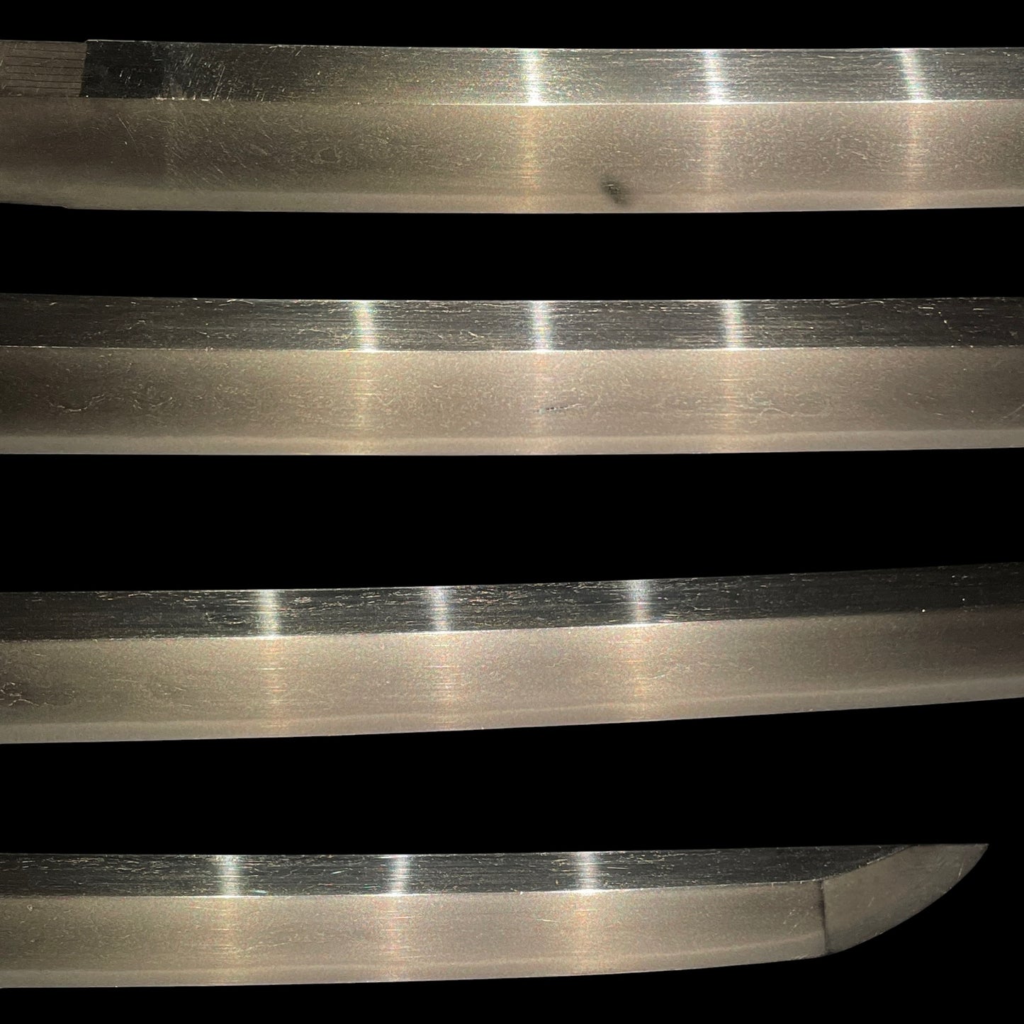 Komei Tadahiro saku 古銘忠廣作 signed Wakizashi, Homarekizu 誉傷 Raijin 雷神 Kozuka, Edo period