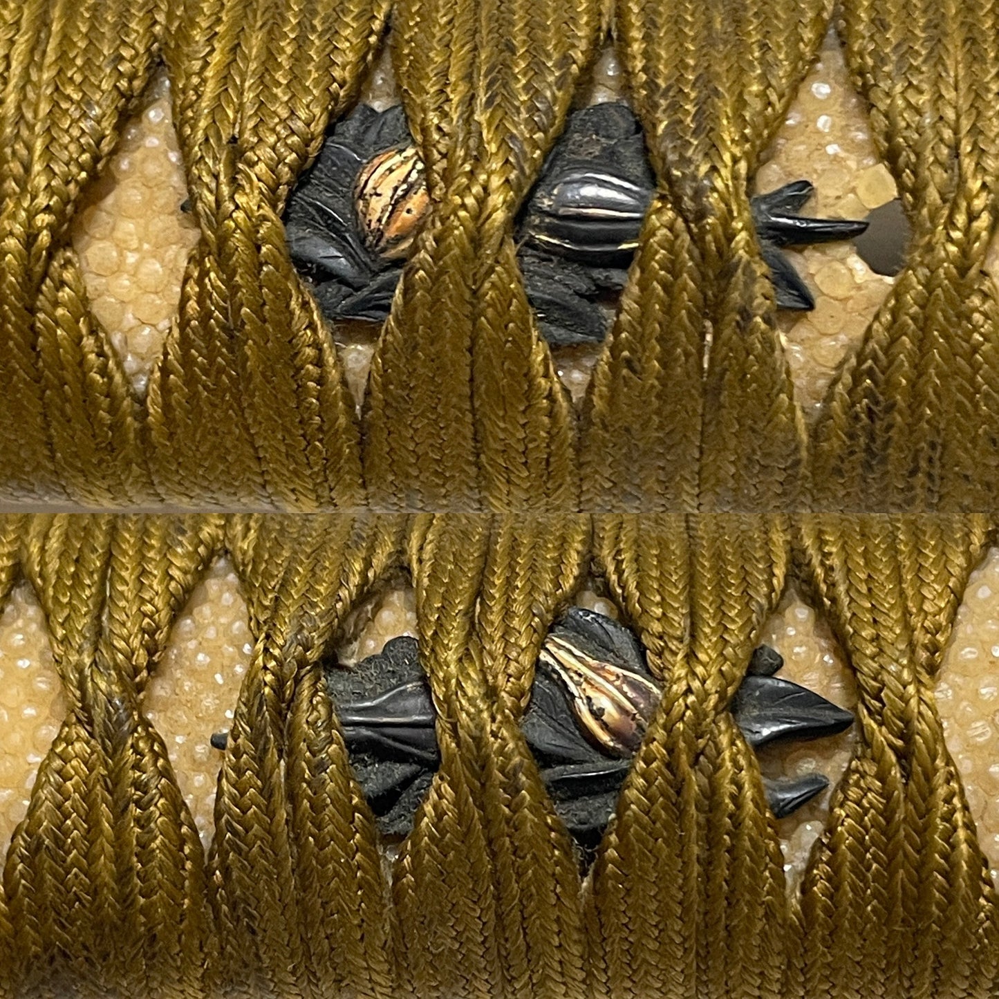 Komei Tadahiro saku 古銘忠廣作 signed Wakizashi, Homarekizu 誉傷 Raijin 雷神 Kozuka, Edo period