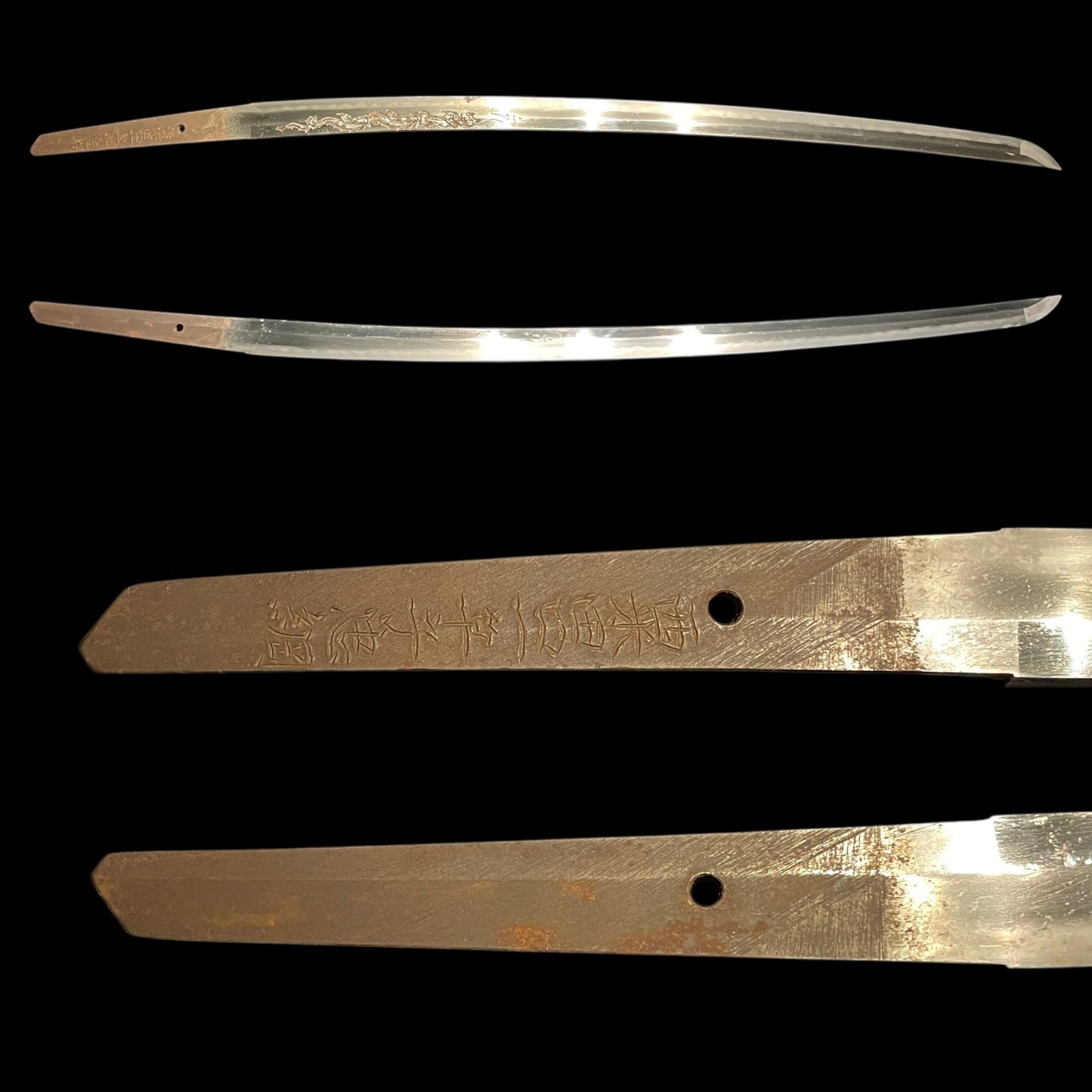 Dragon HORIMONO KATANA, Awataguchi Ikkanshi Tadatsuna signed, Edo period
