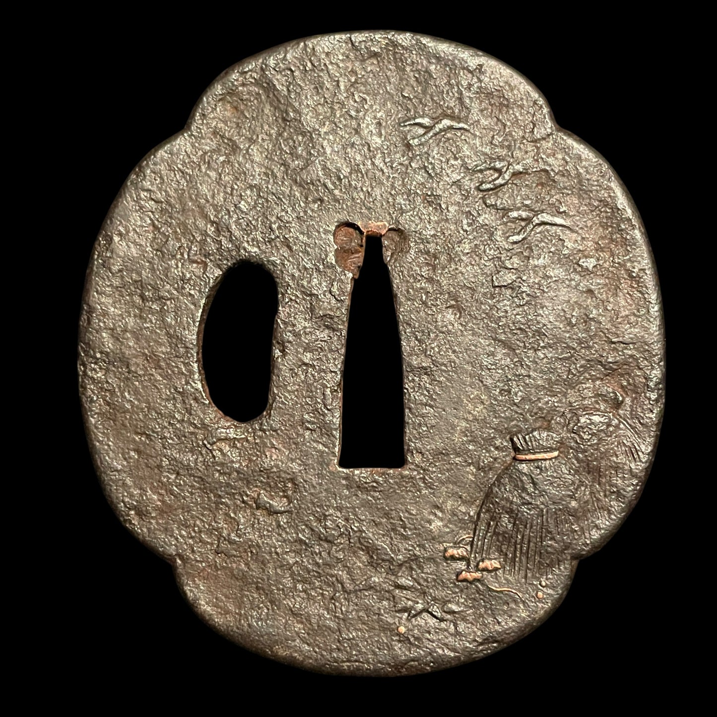 Nagahisa 長久 signed WAKIZASHI, Togari Gunome 尖互目 Hamon, Edo period